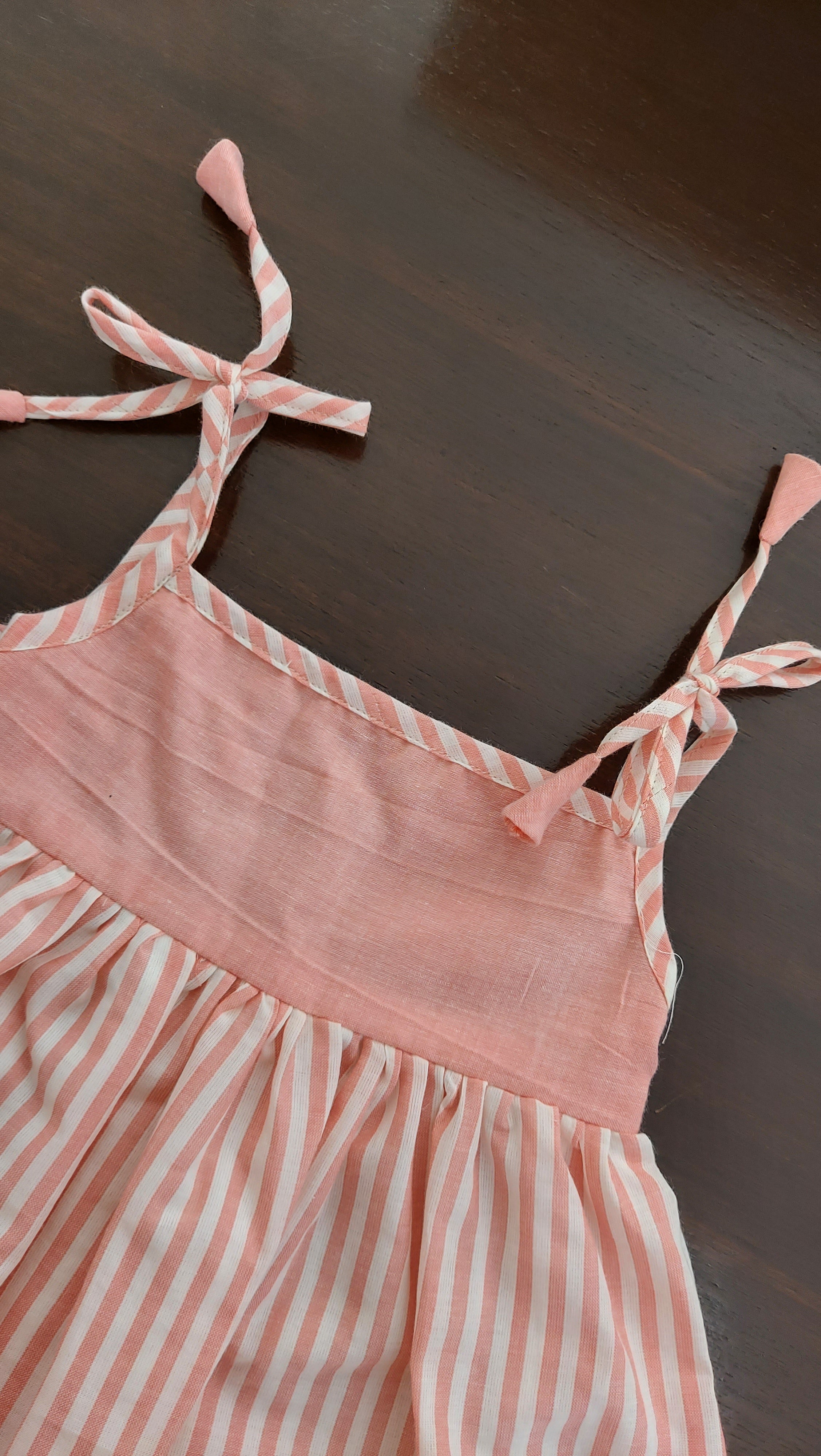Pink Blush Baby Knot Dress