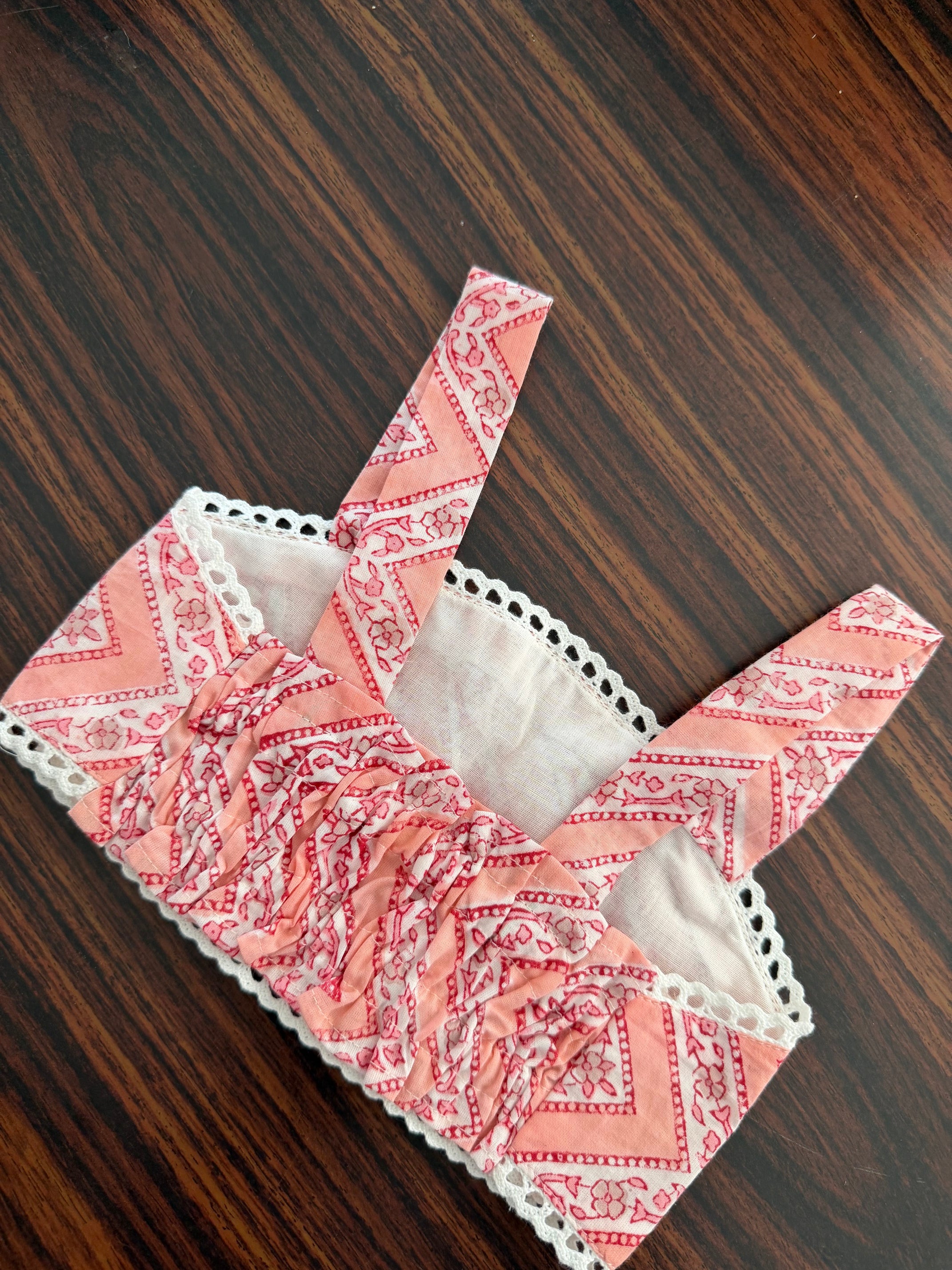 Coral Chevron Co-ord Set