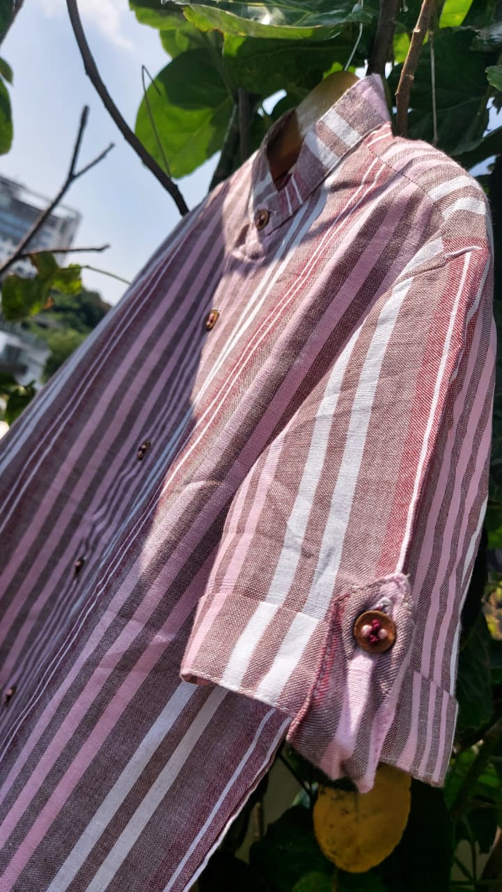 Strawberry Khadi Shirt