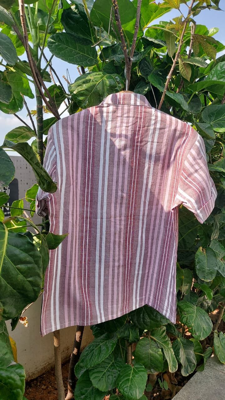 Strawberry Khadi Shirt