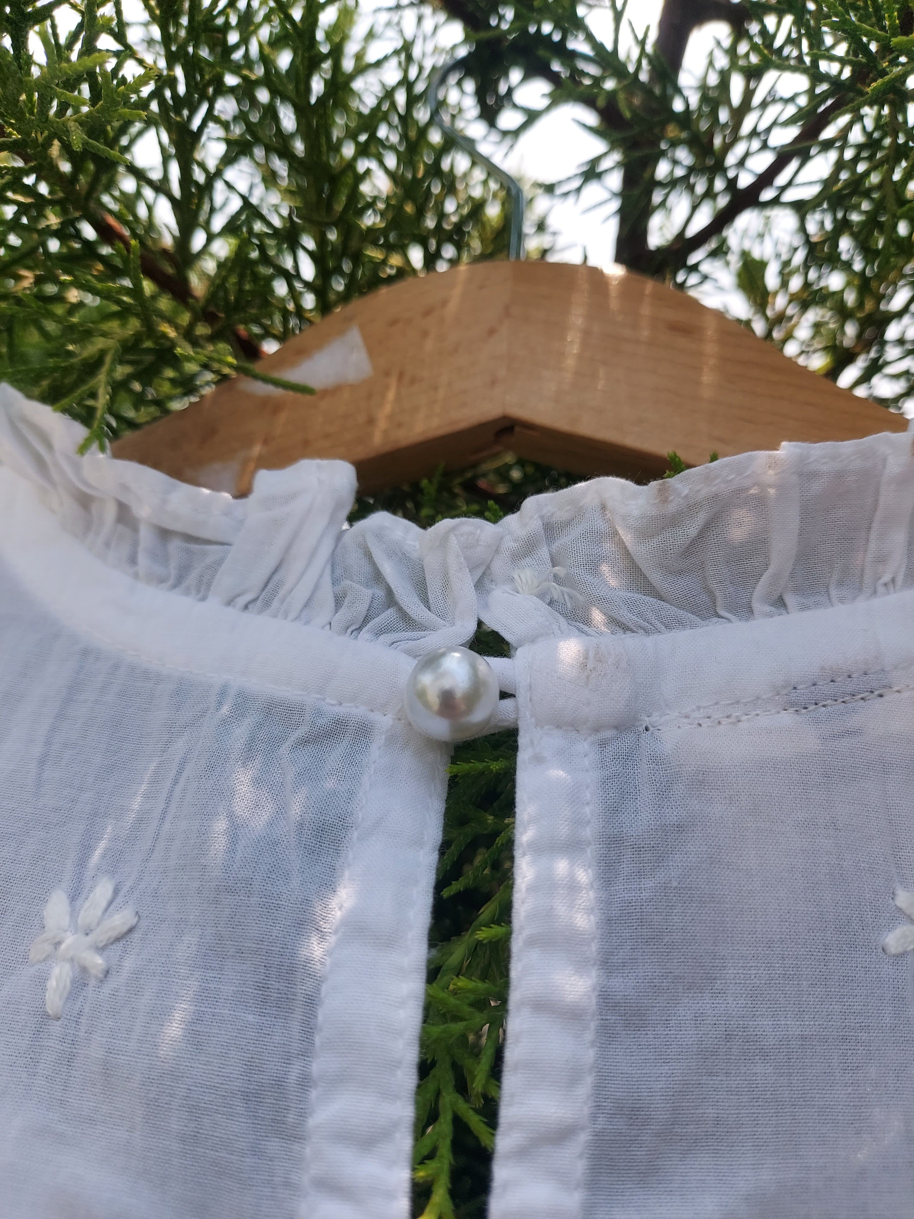 Bloom Chikankari Mul Cotton Dress