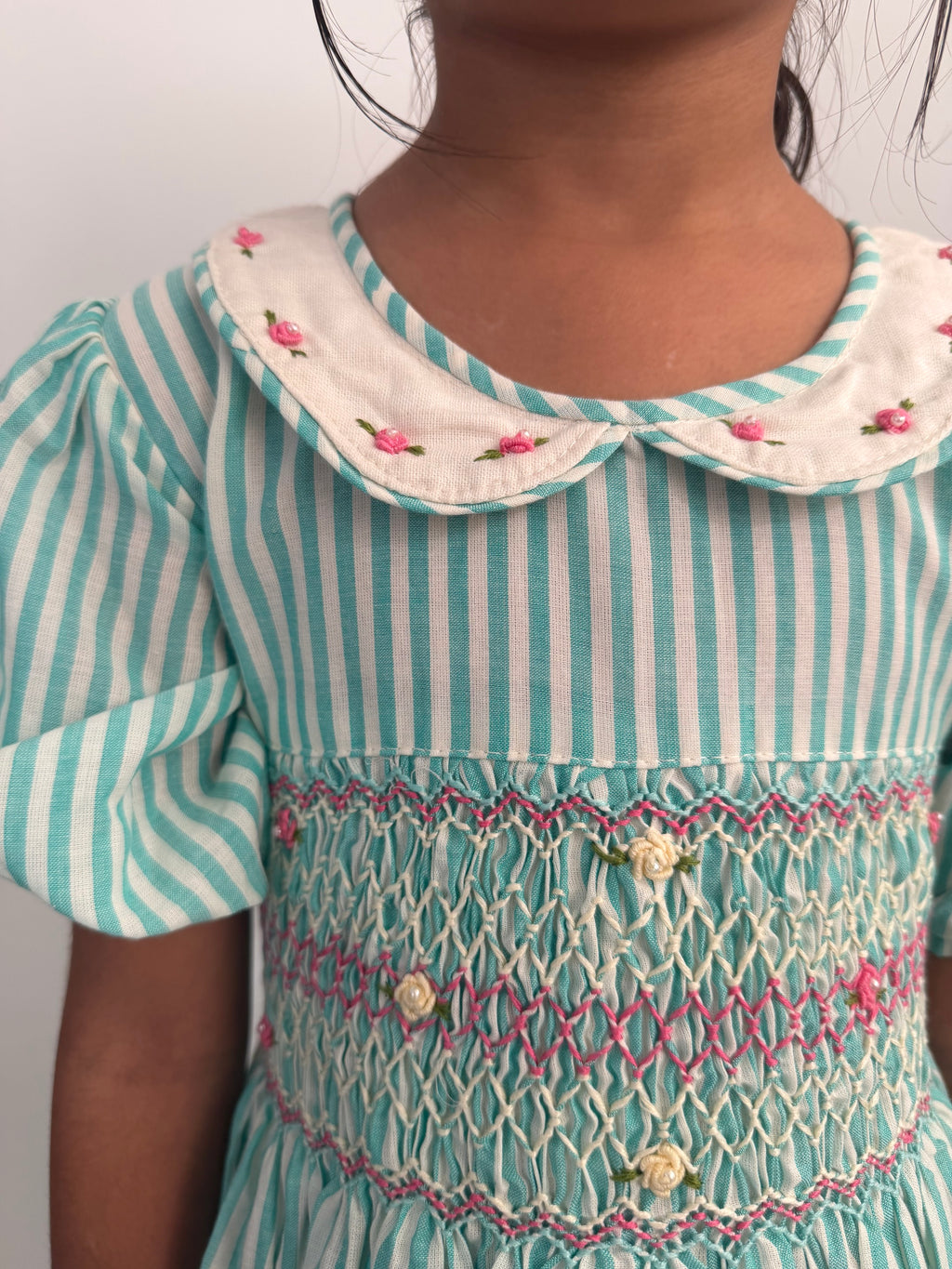 Sea Breeze Smocked Dress