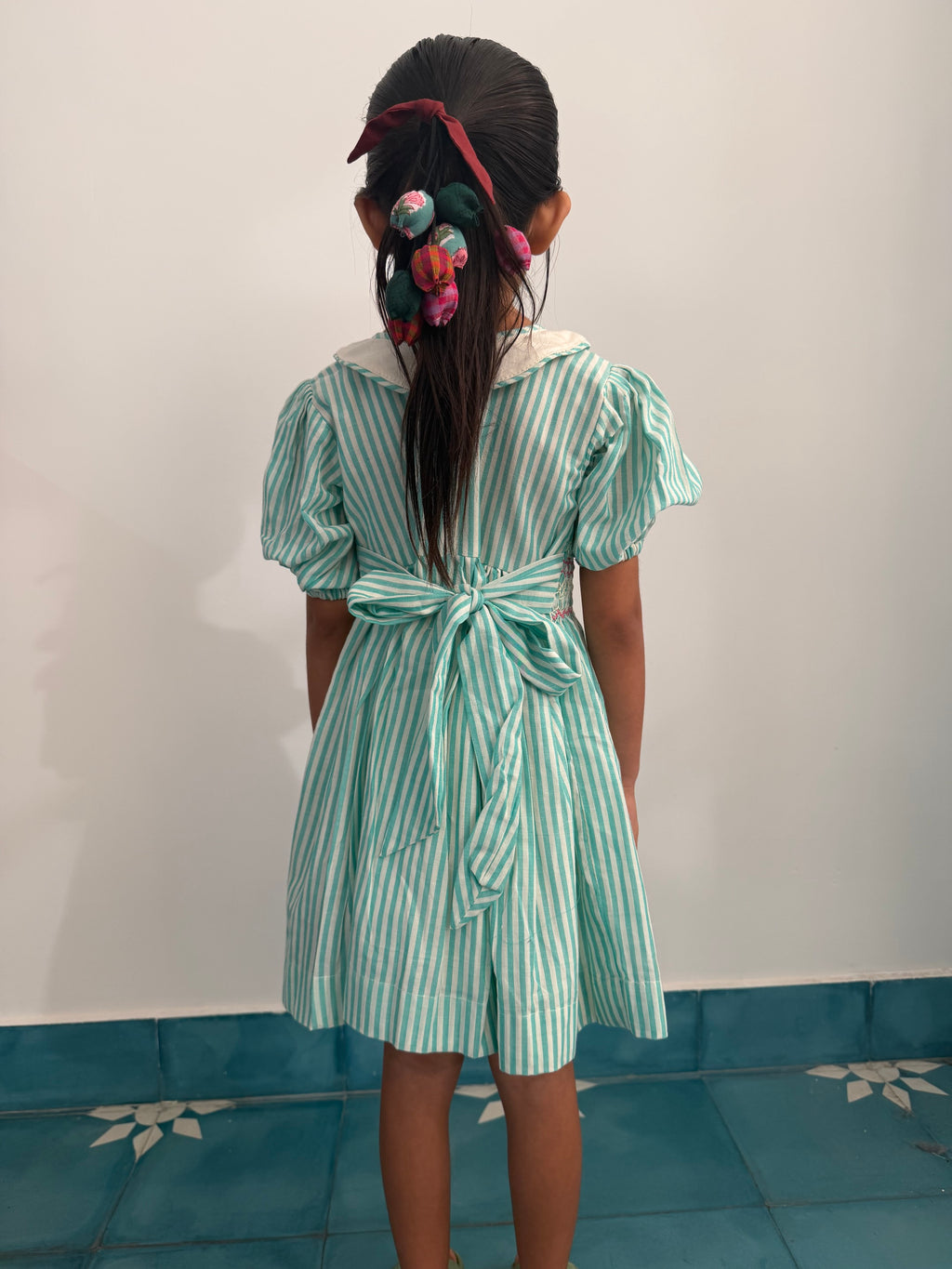 Sea Breeze Smocked Dress