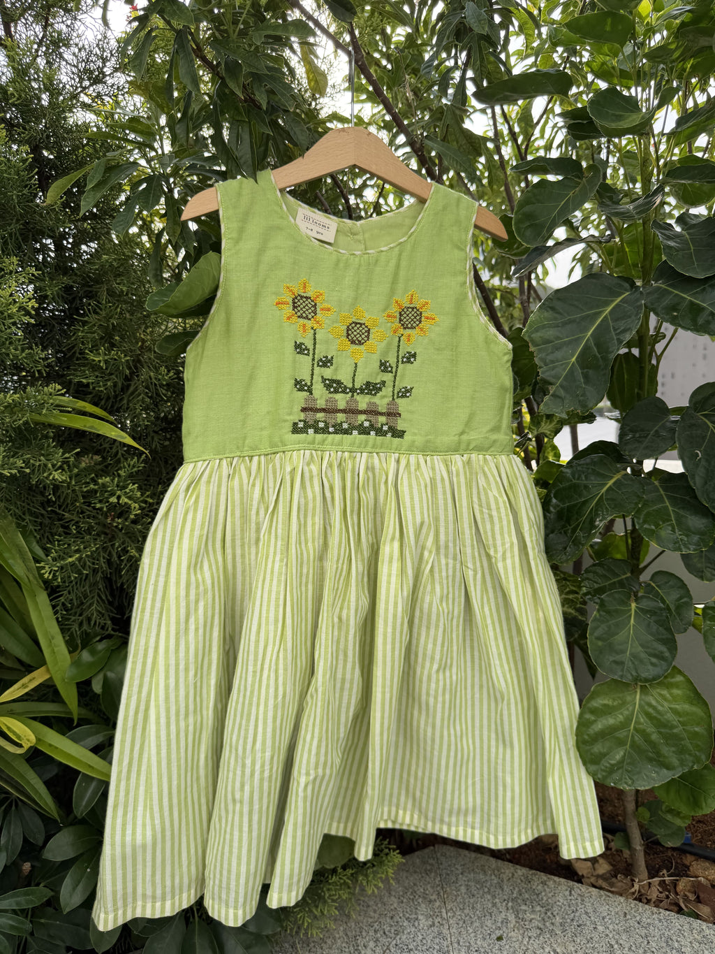 Sunny Fields Cross stitch Dress