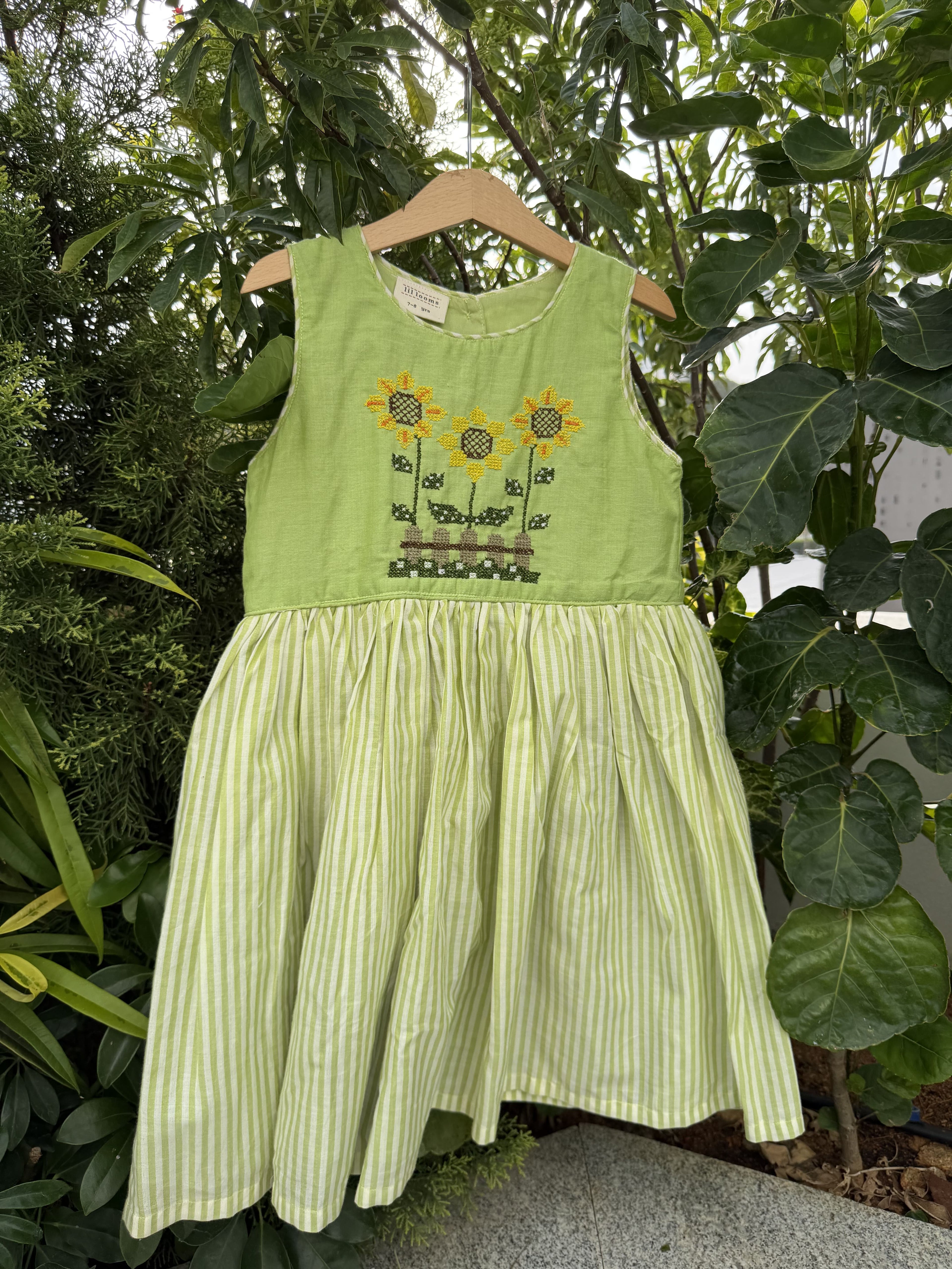 Sunny Fields Cross stitch Dress