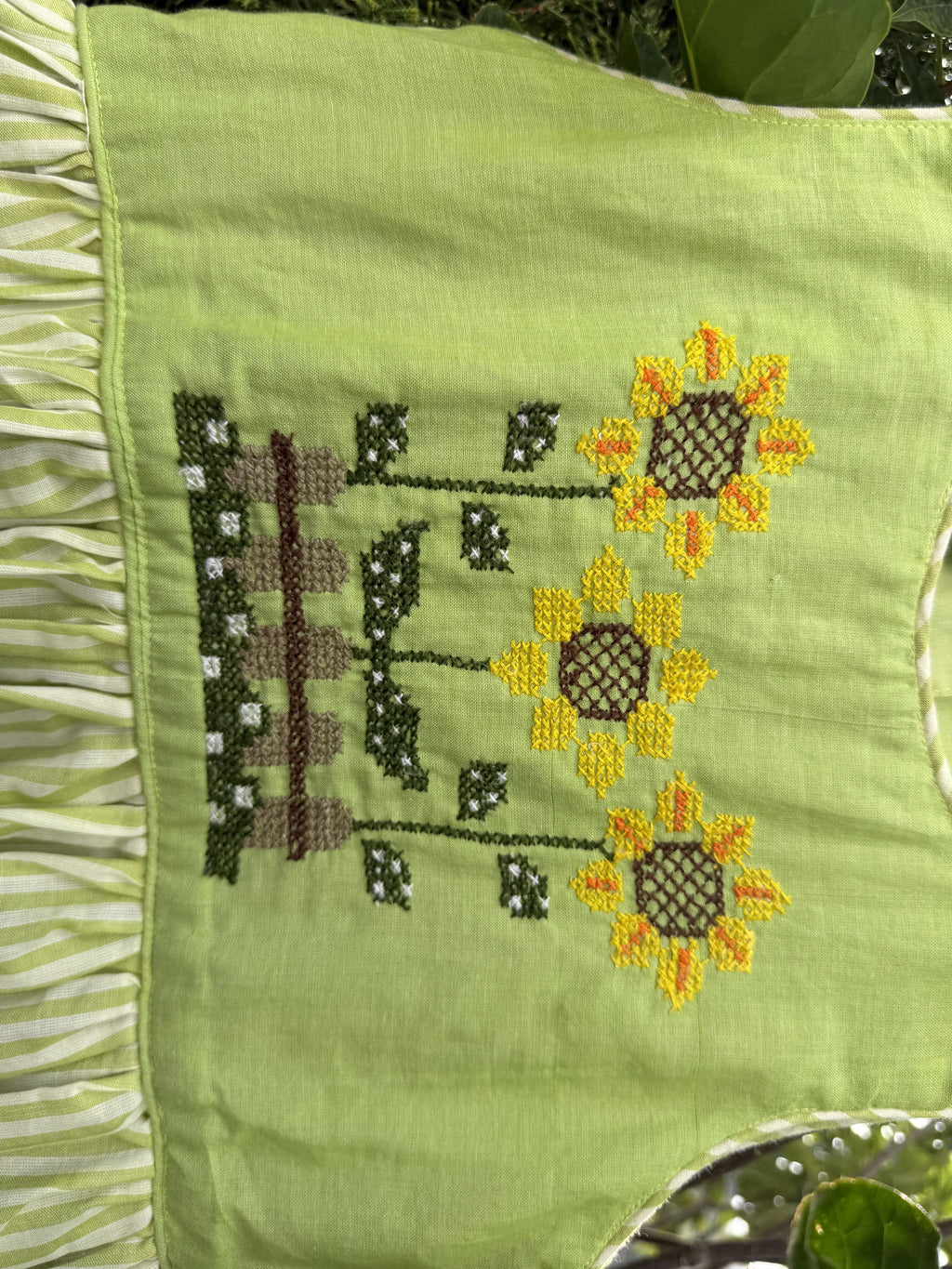 Sunny Fields Cross stitch Dress