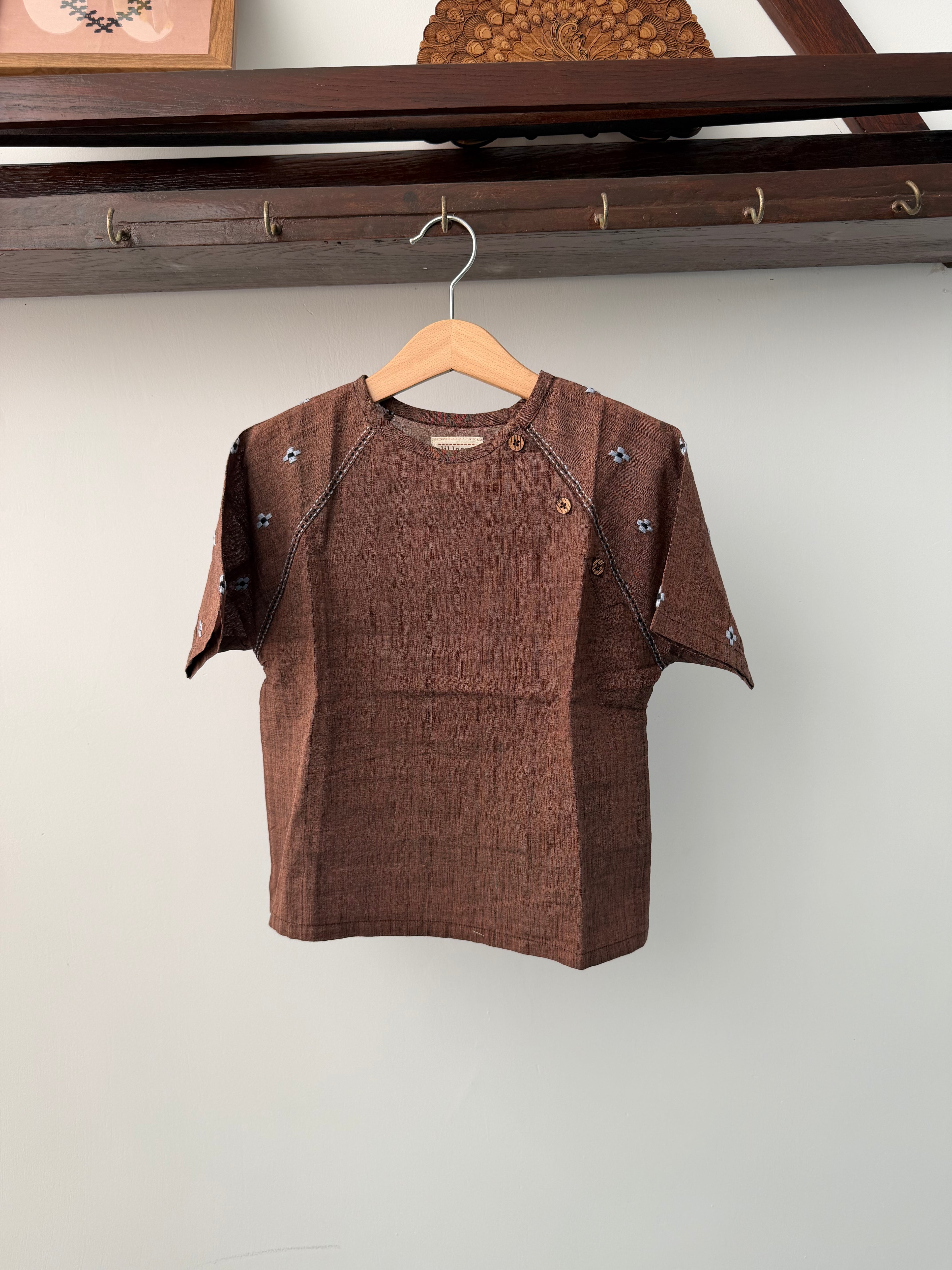 Uni Festive pop Brown kurta