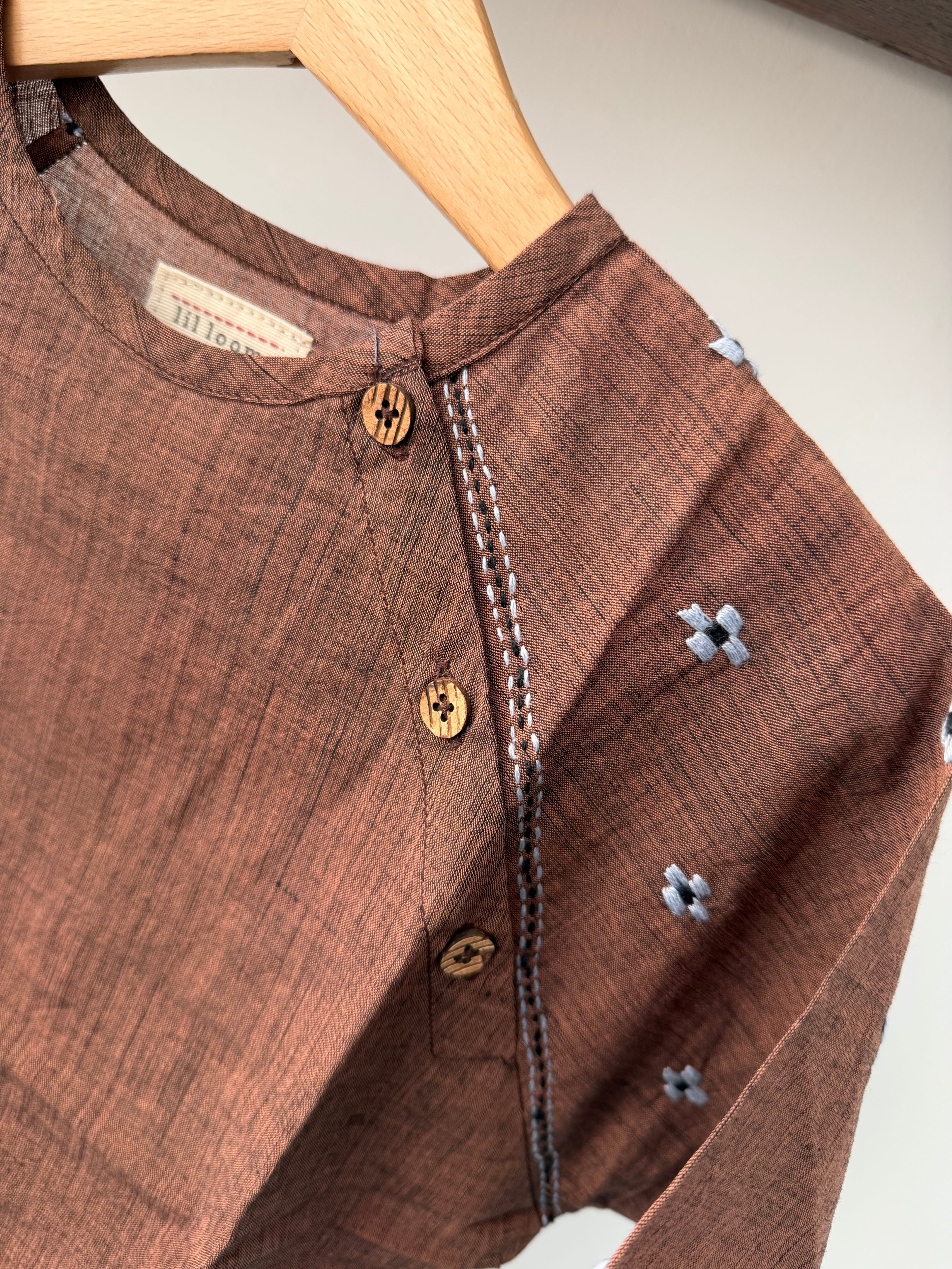 Uni Festive pop Brown kurta