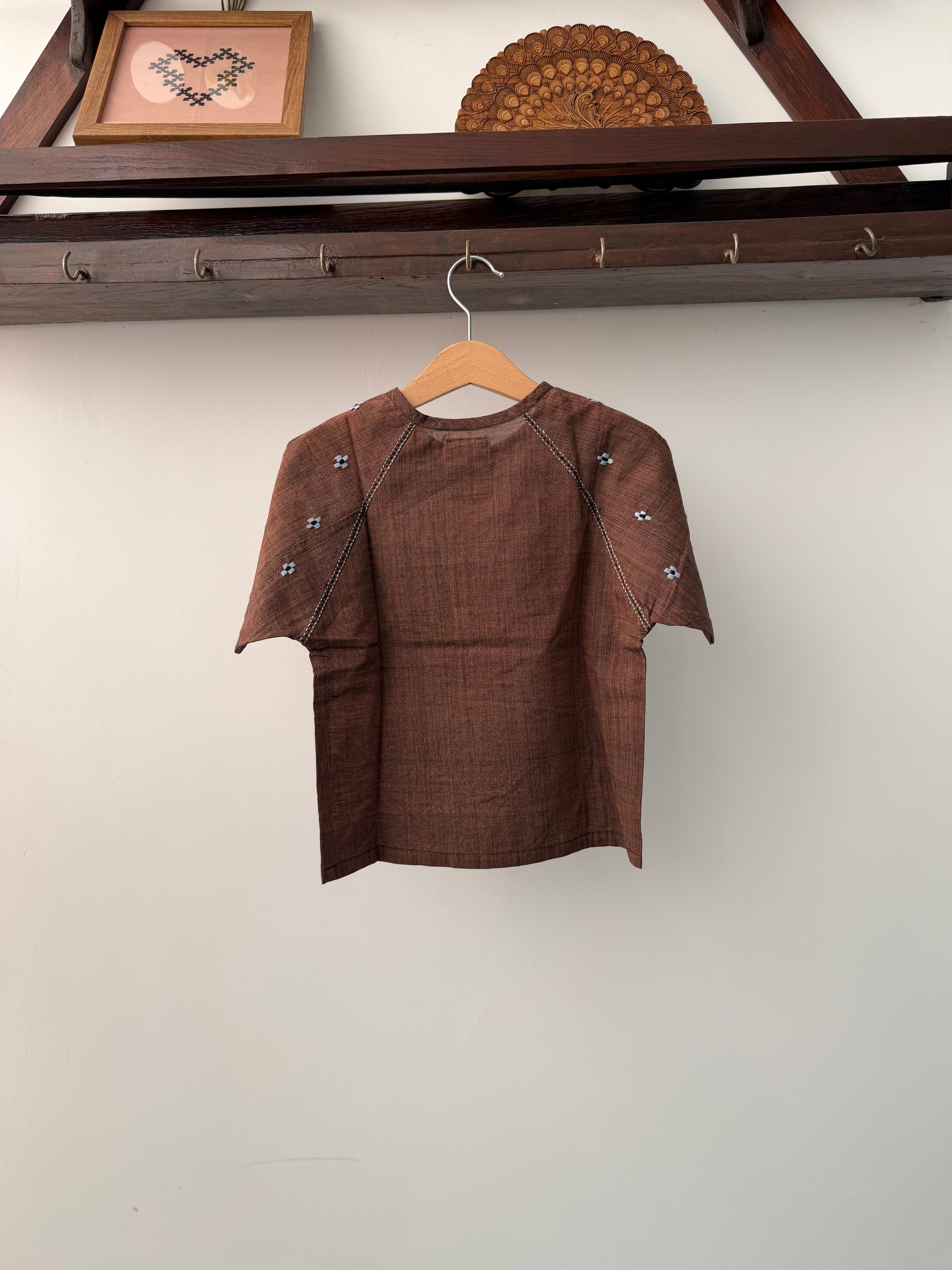 Uni Festive pop Brown kurta