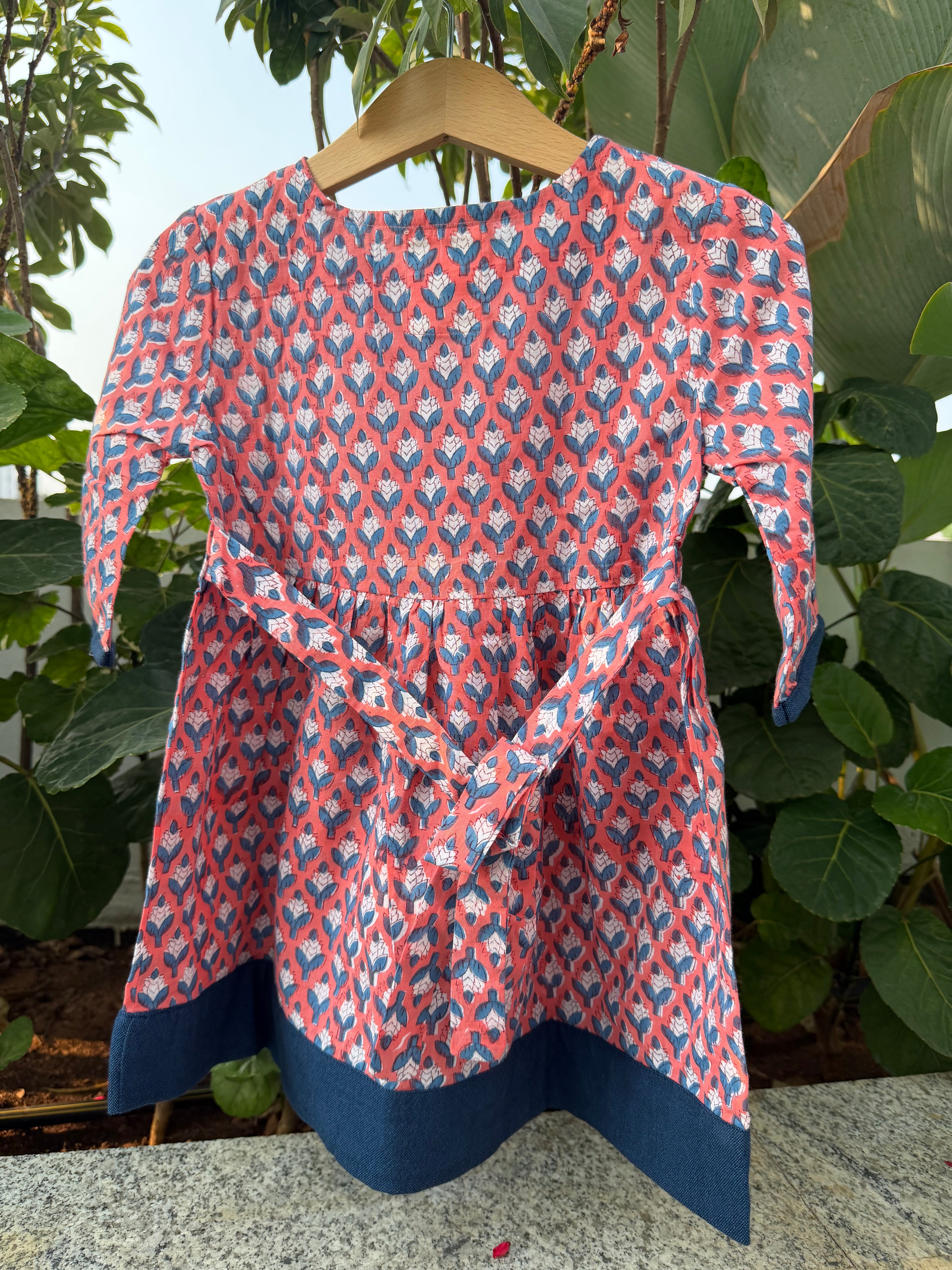 Peach Bloom Dress