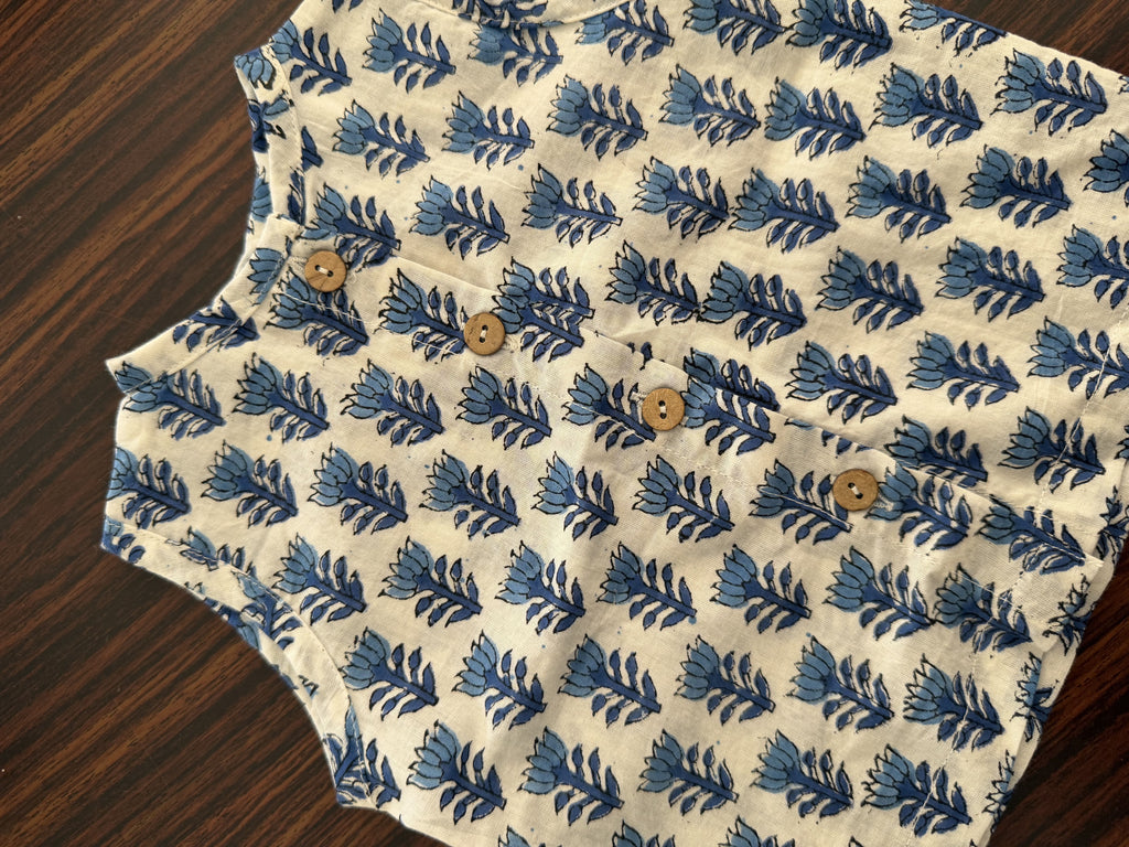 Indigo Bloom Baby Co-ord Set