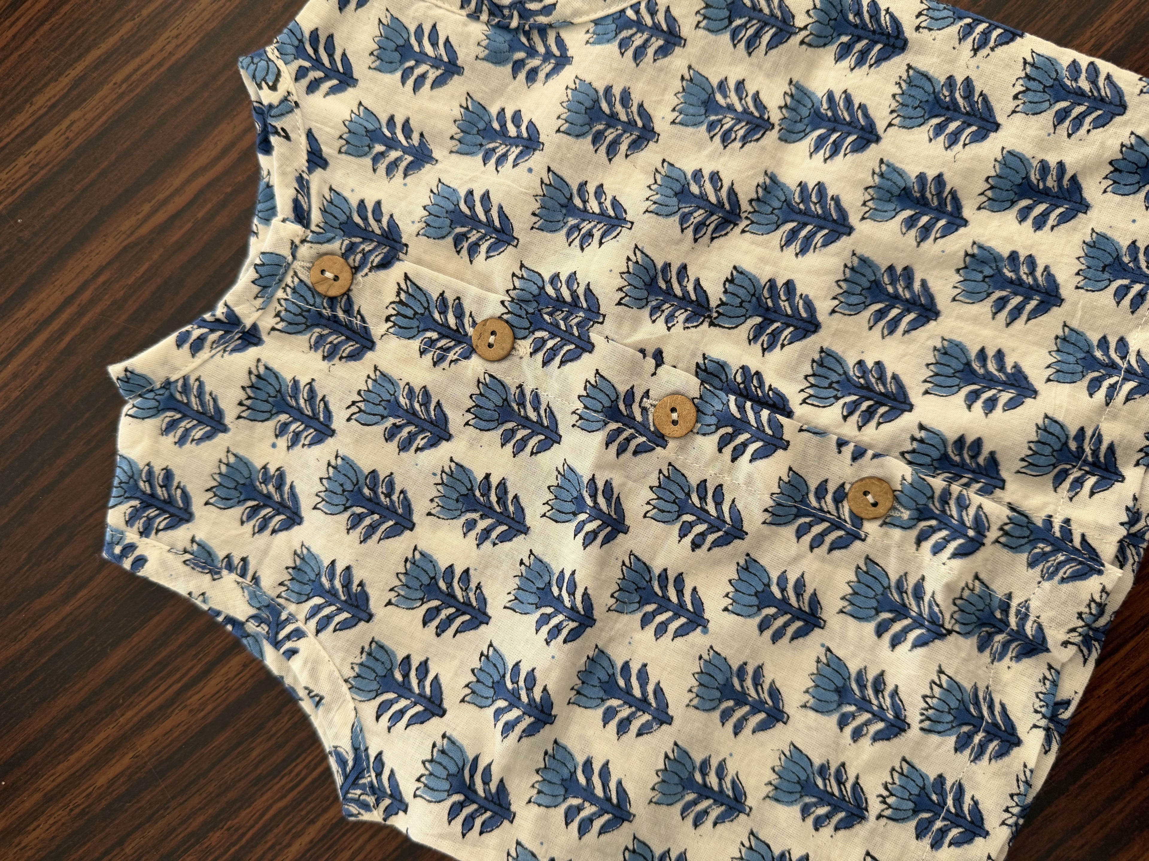 Indigo Bloom Baby Co-ord Set