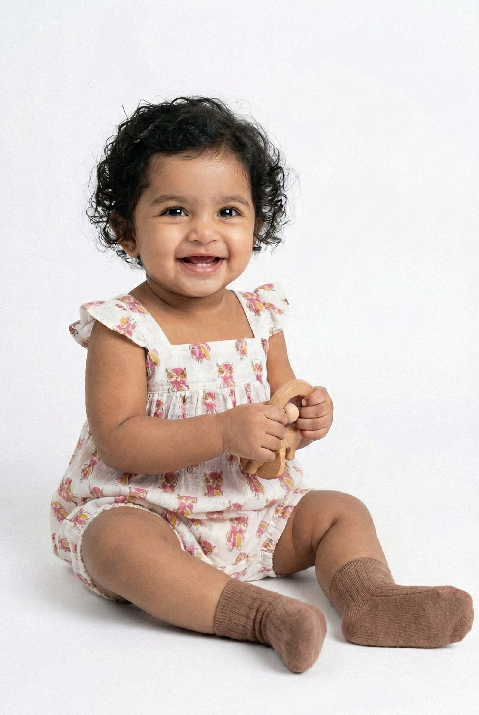 Owl Baby Romper
