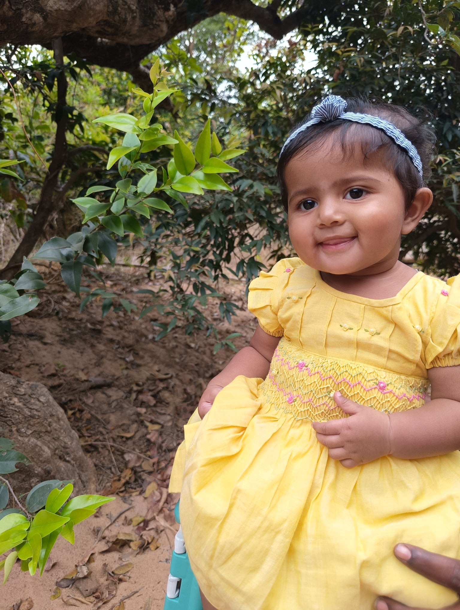 Sunny Bloom Smocked Dress