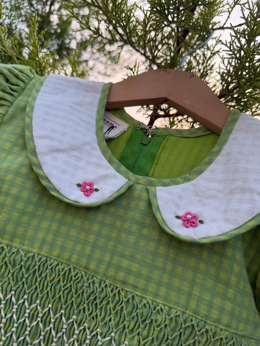 Garden Petal Smocked Dress