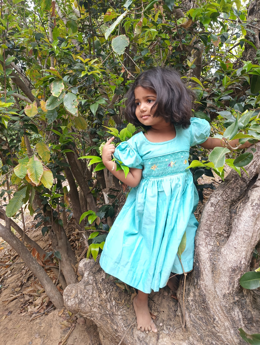 Mint Meadow Smocked Dress