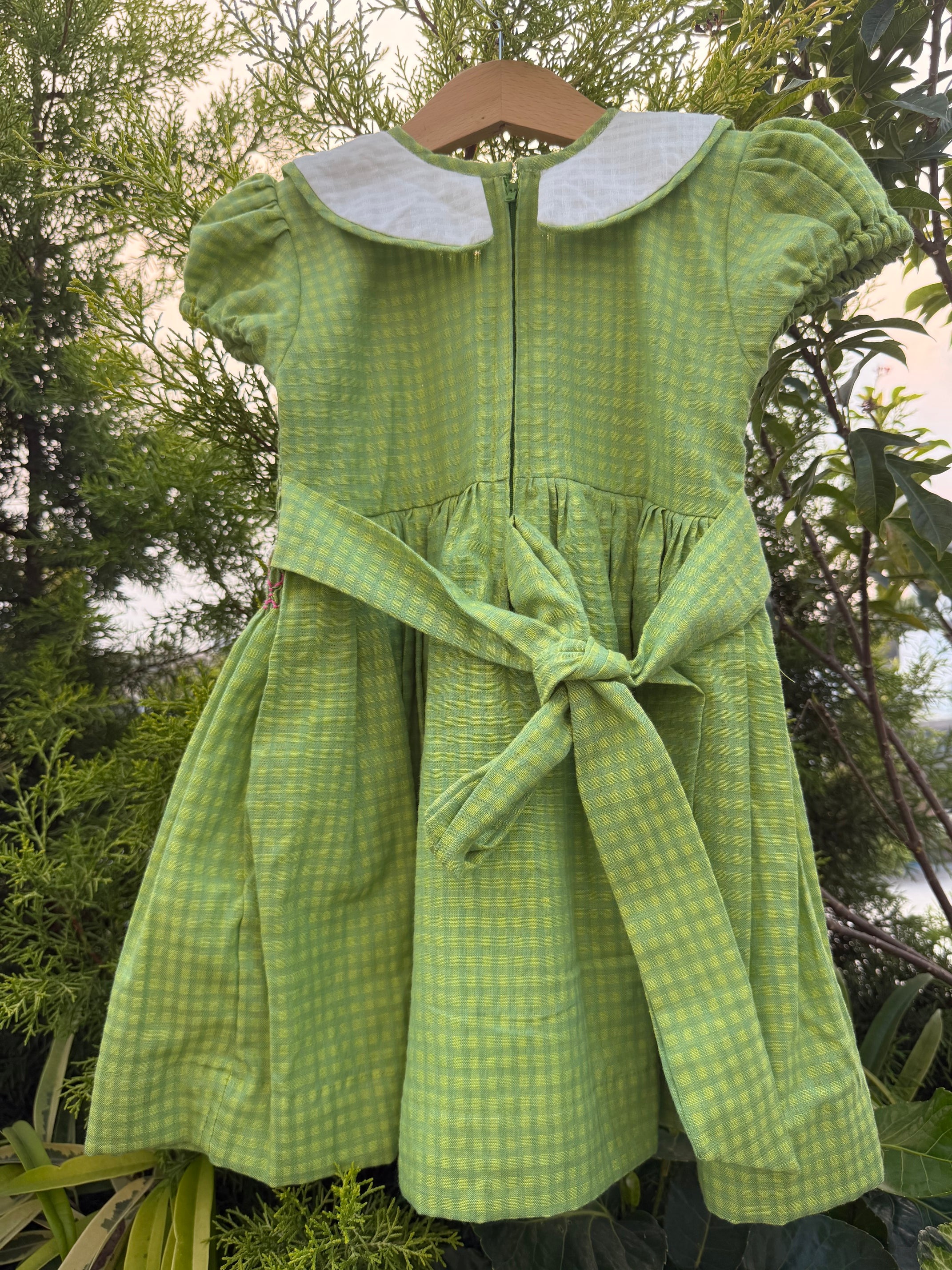 Garden Petal Smocked Dress