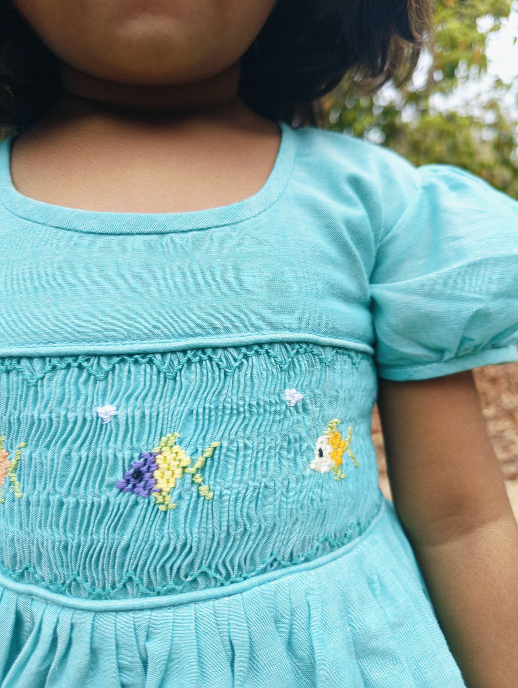 Mint Meadow Smocked Dress