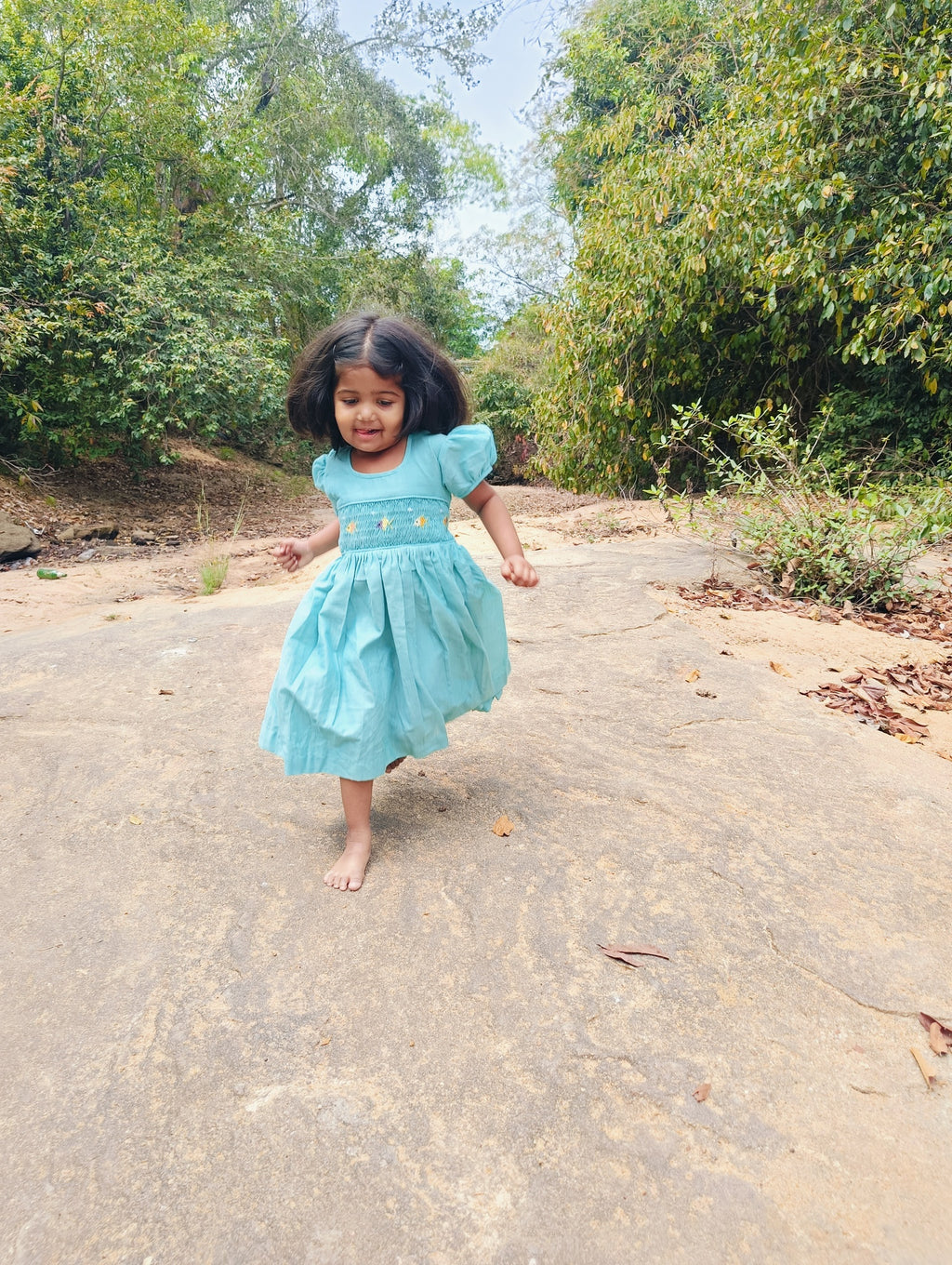 Mint Meadow Smocked Dress