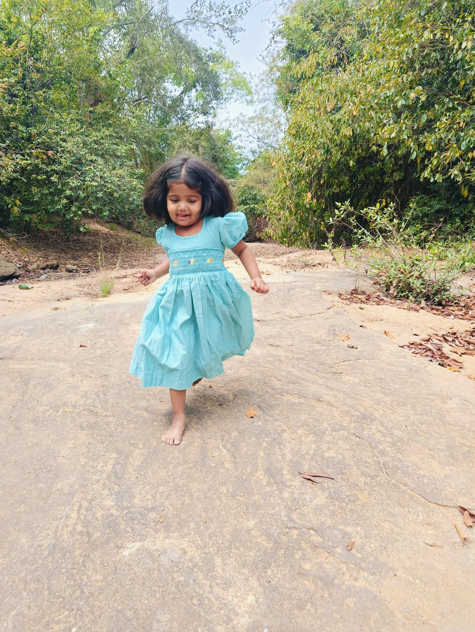 Mint Meadow Smocked Dress