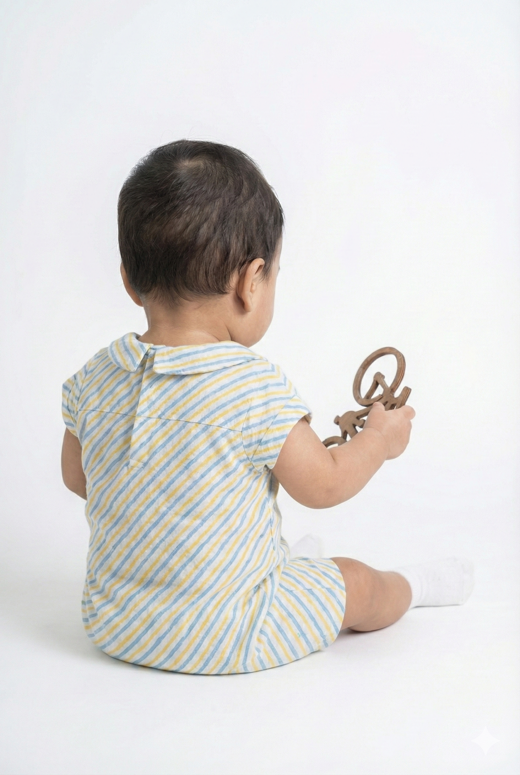 Sunny Stripes Baby Romper