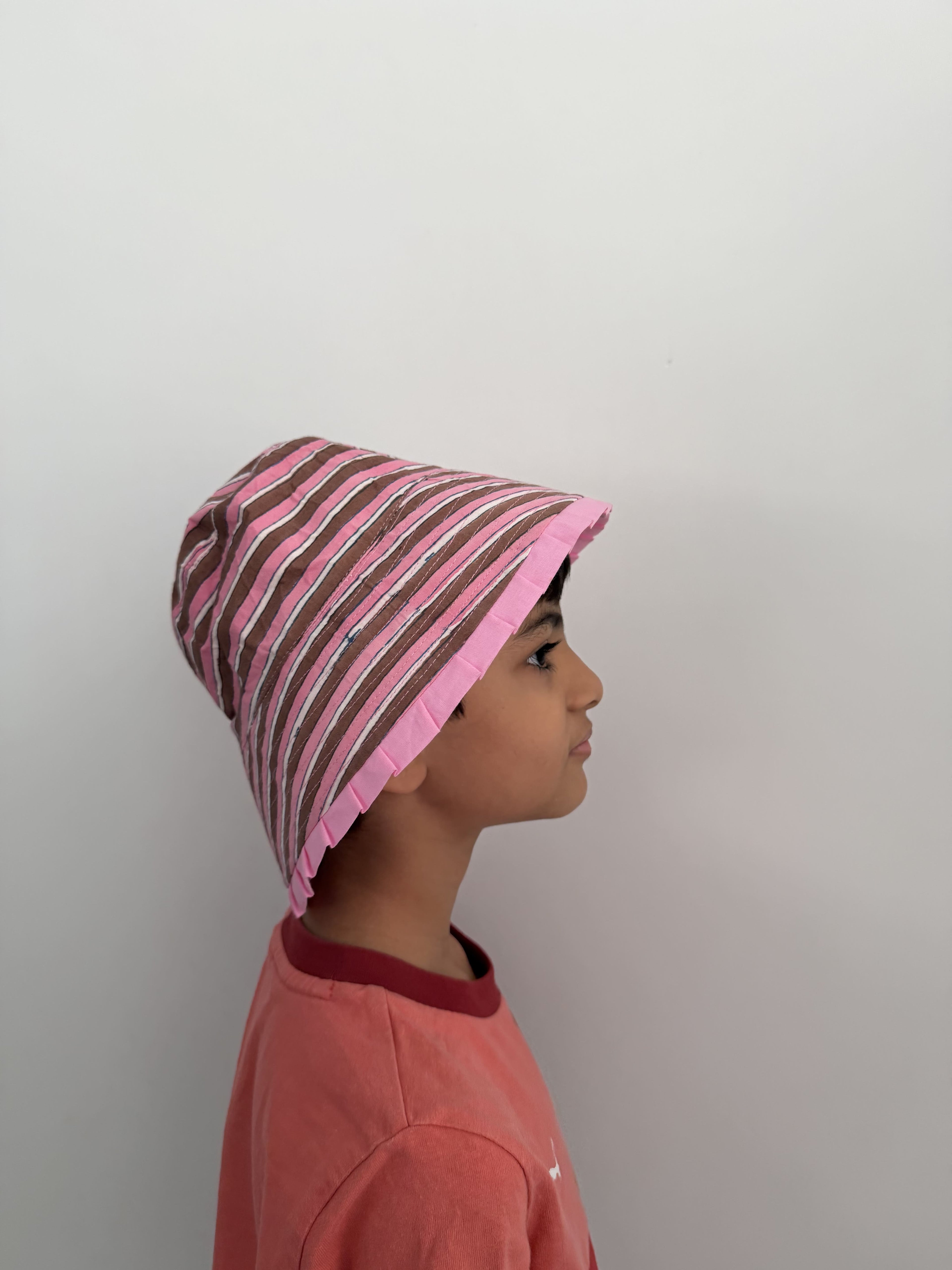 Candy Stripe Bucket Hat