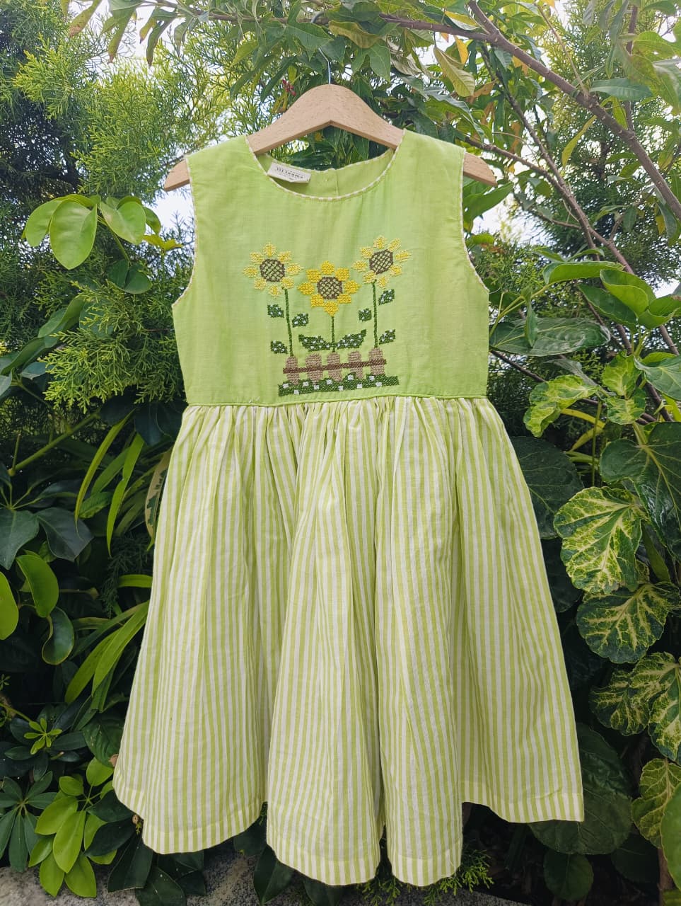 Sunny Fields Cross stitch Dress