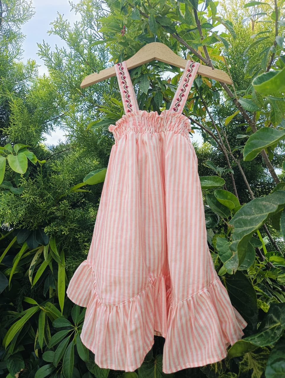Cotton Candy Stripe Dress
