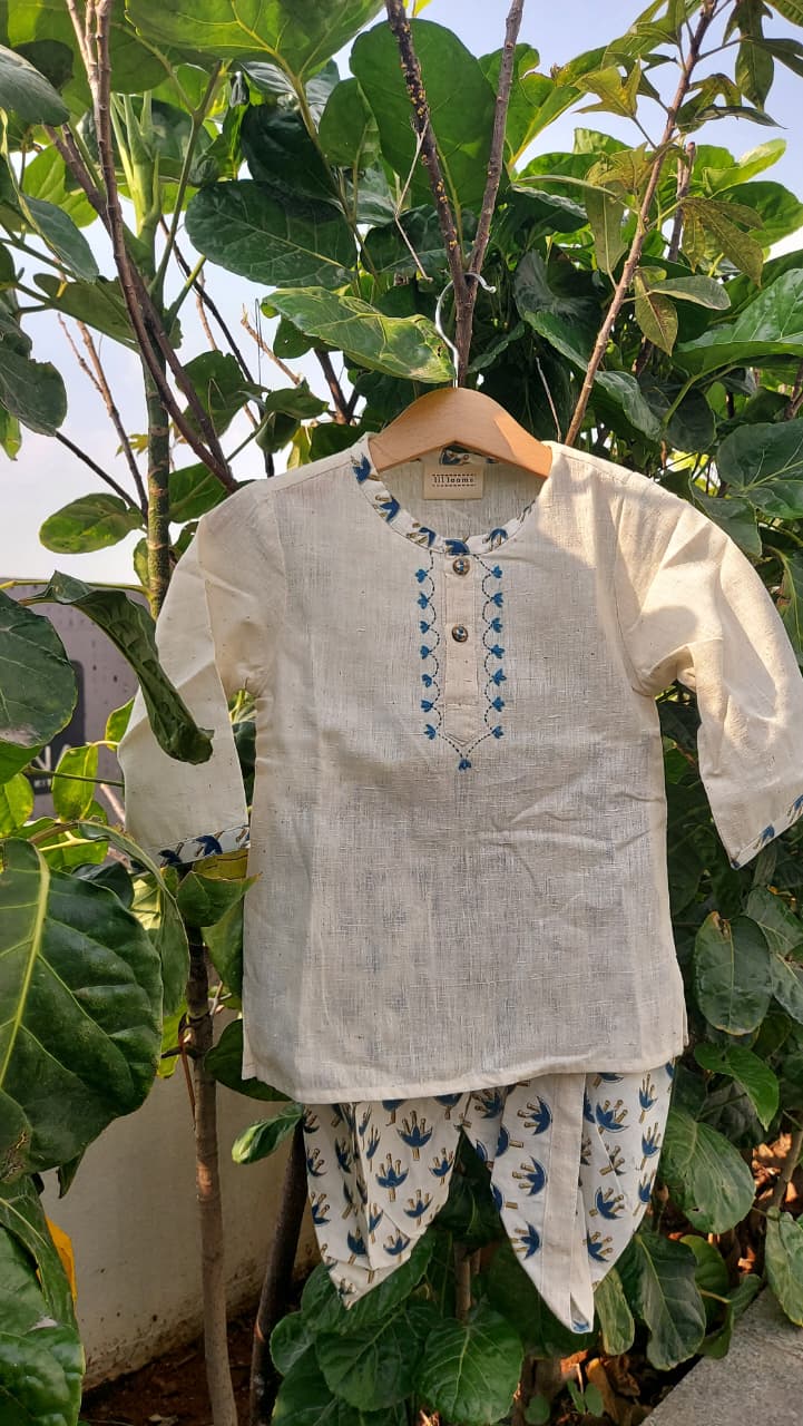 Tulip Dhoti Set