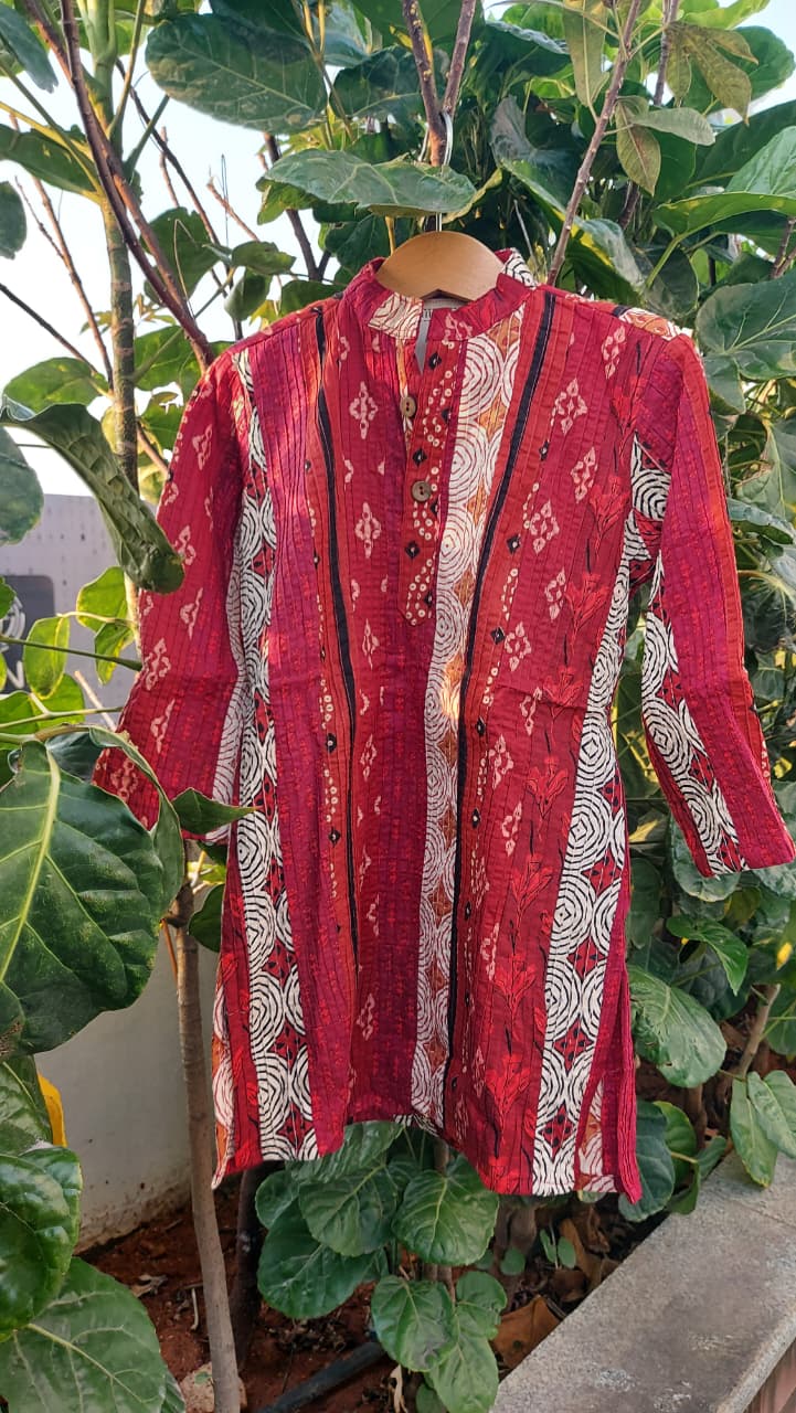 Rangila Cotton pintuck Kurta