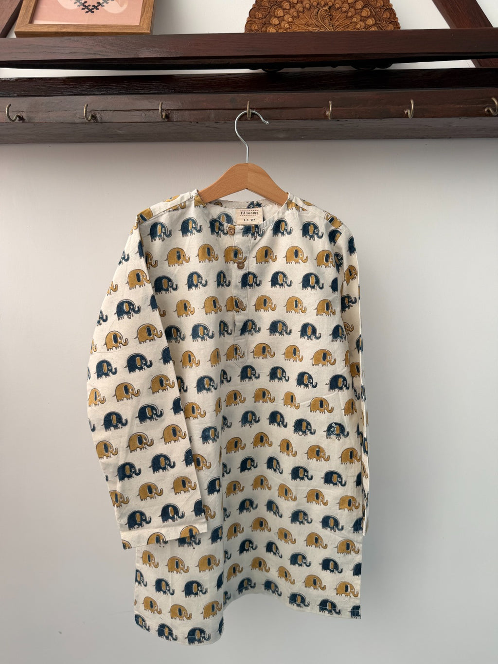 Gajraj Khadi Kurta