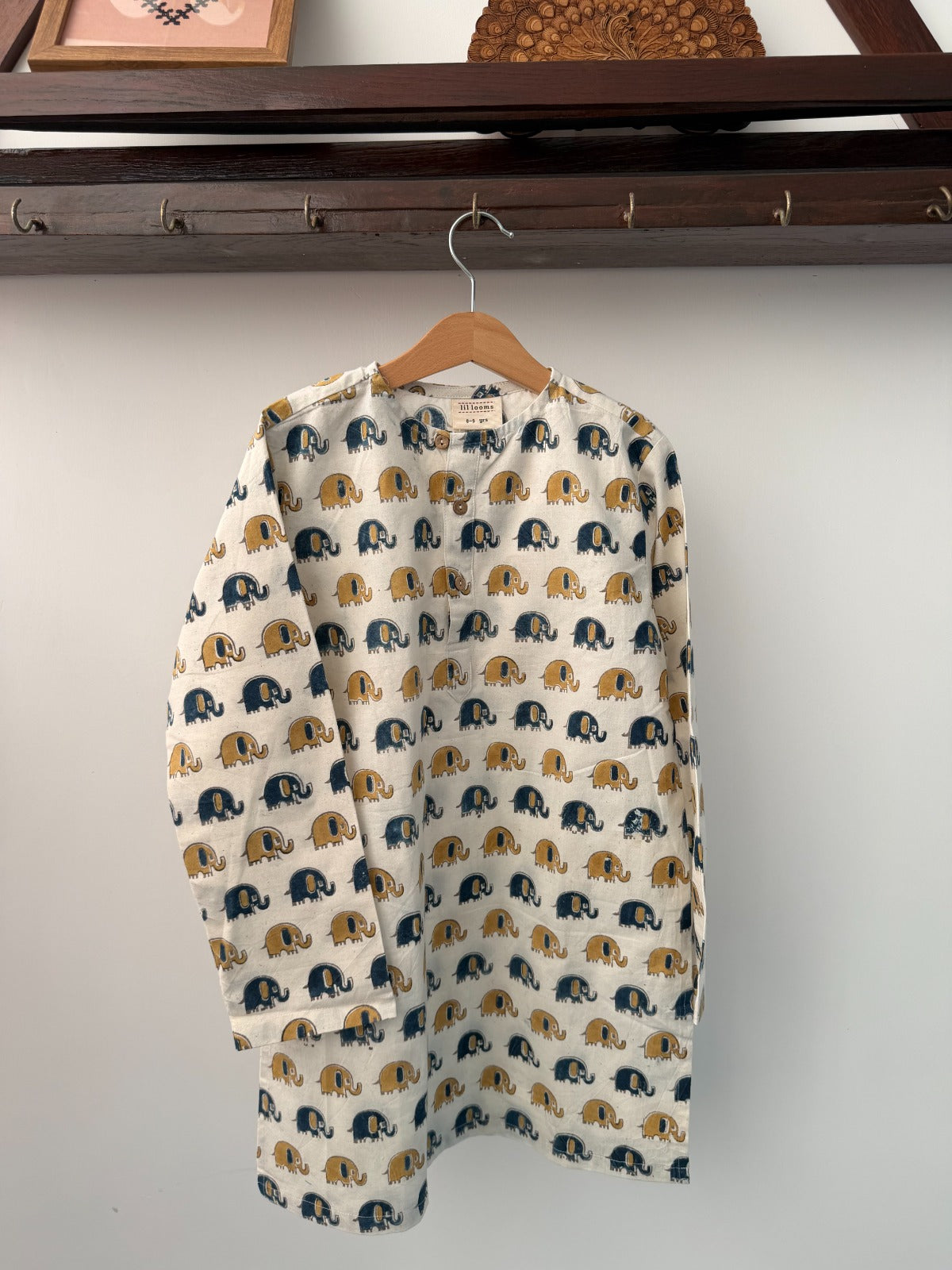 Gajraj Khadi Kurta