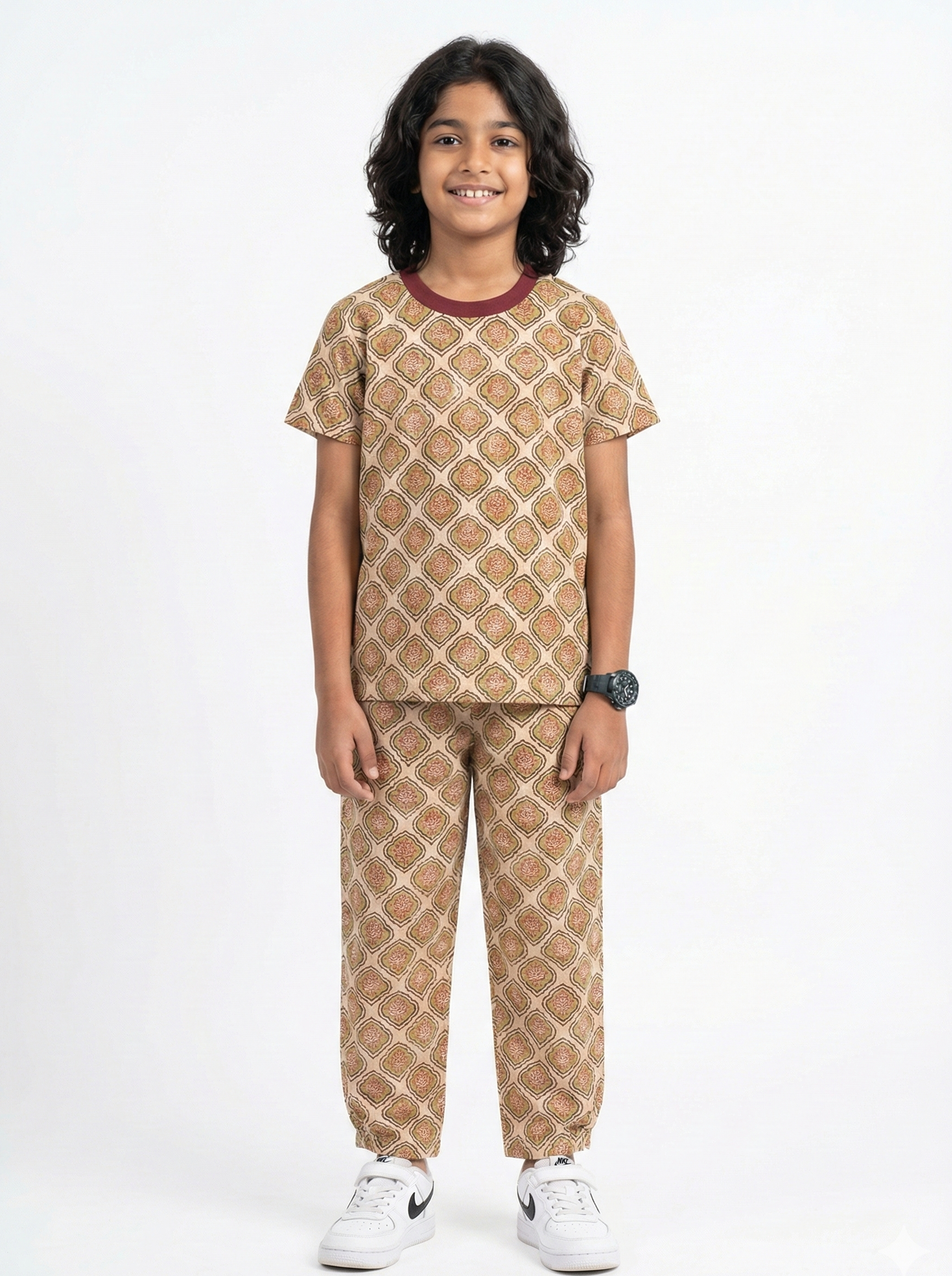 Heritage Tile Print Co-Ord Set