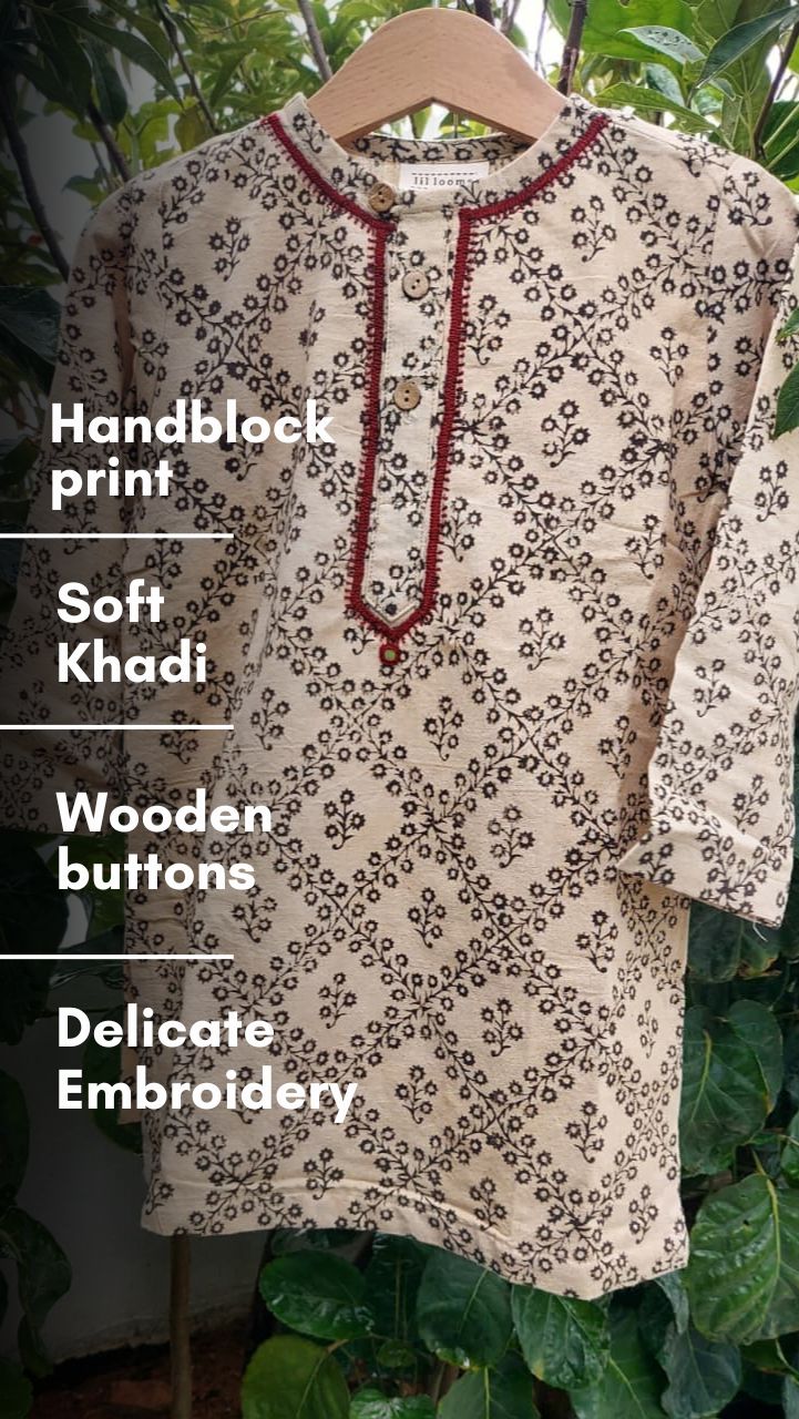 Earth & Bloom Khadi Kurta