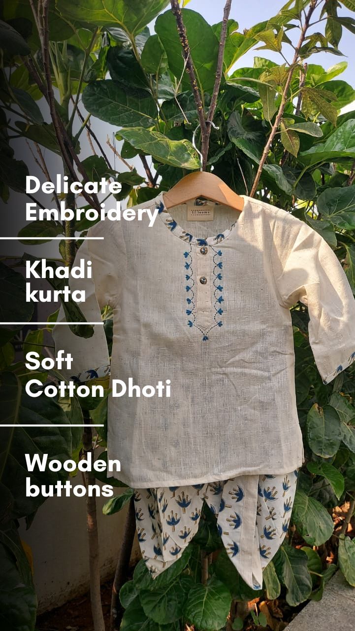 Tulip Dhoti Set