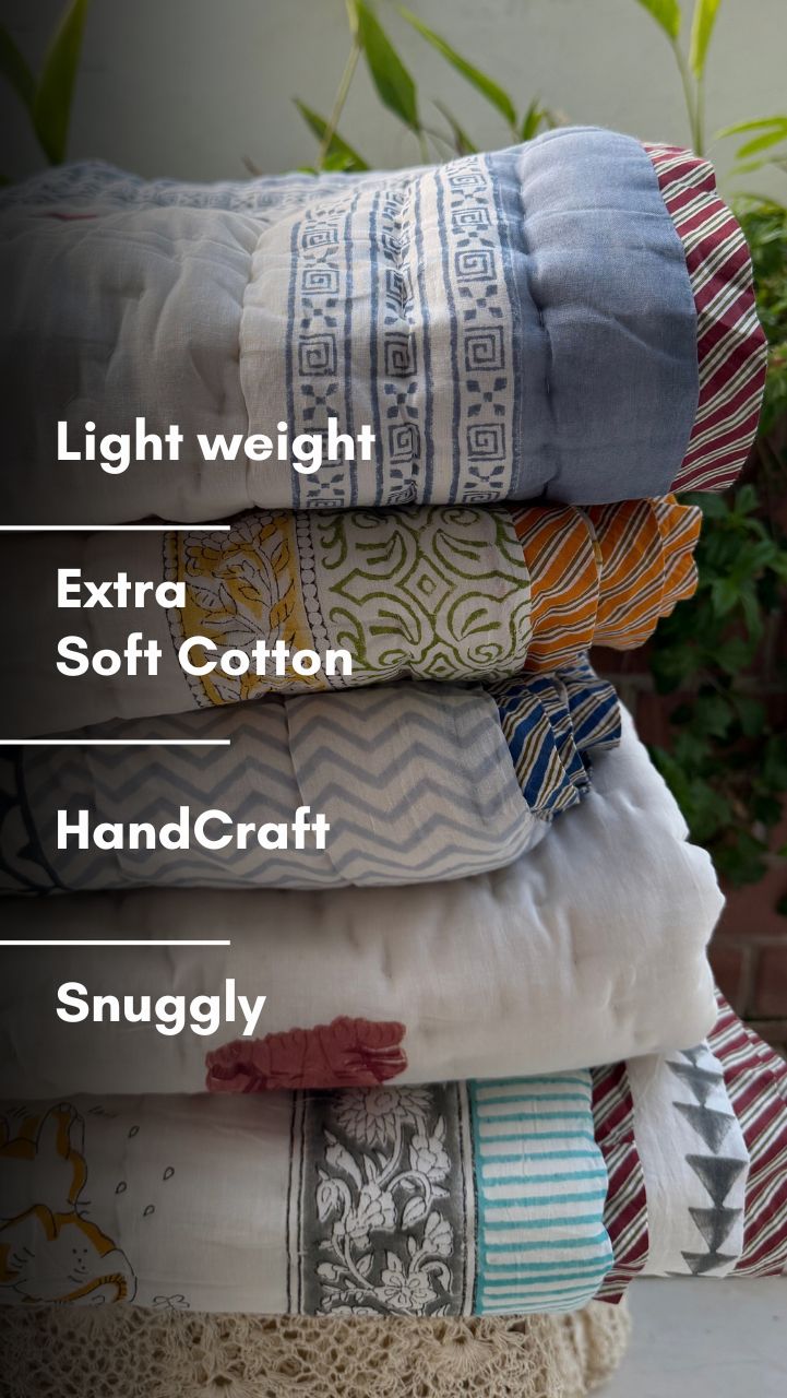 Gajraj cotton quilt