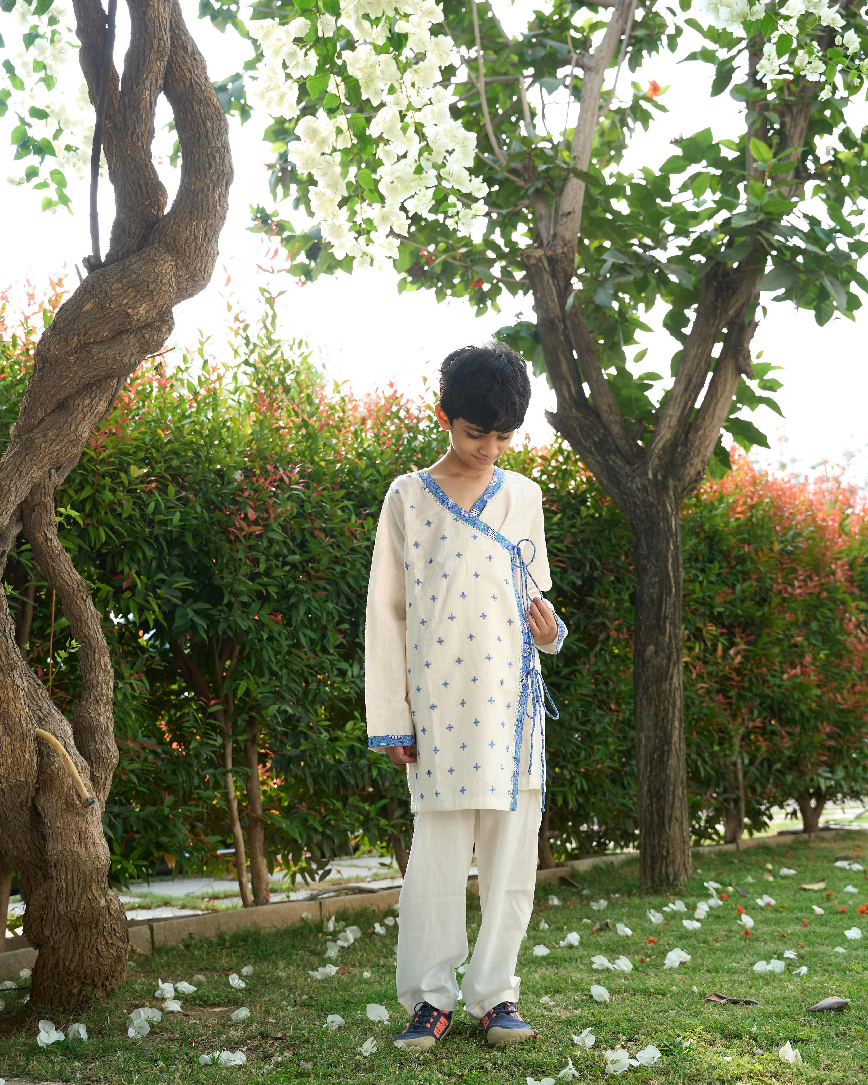 Indigo Tie Angrakha