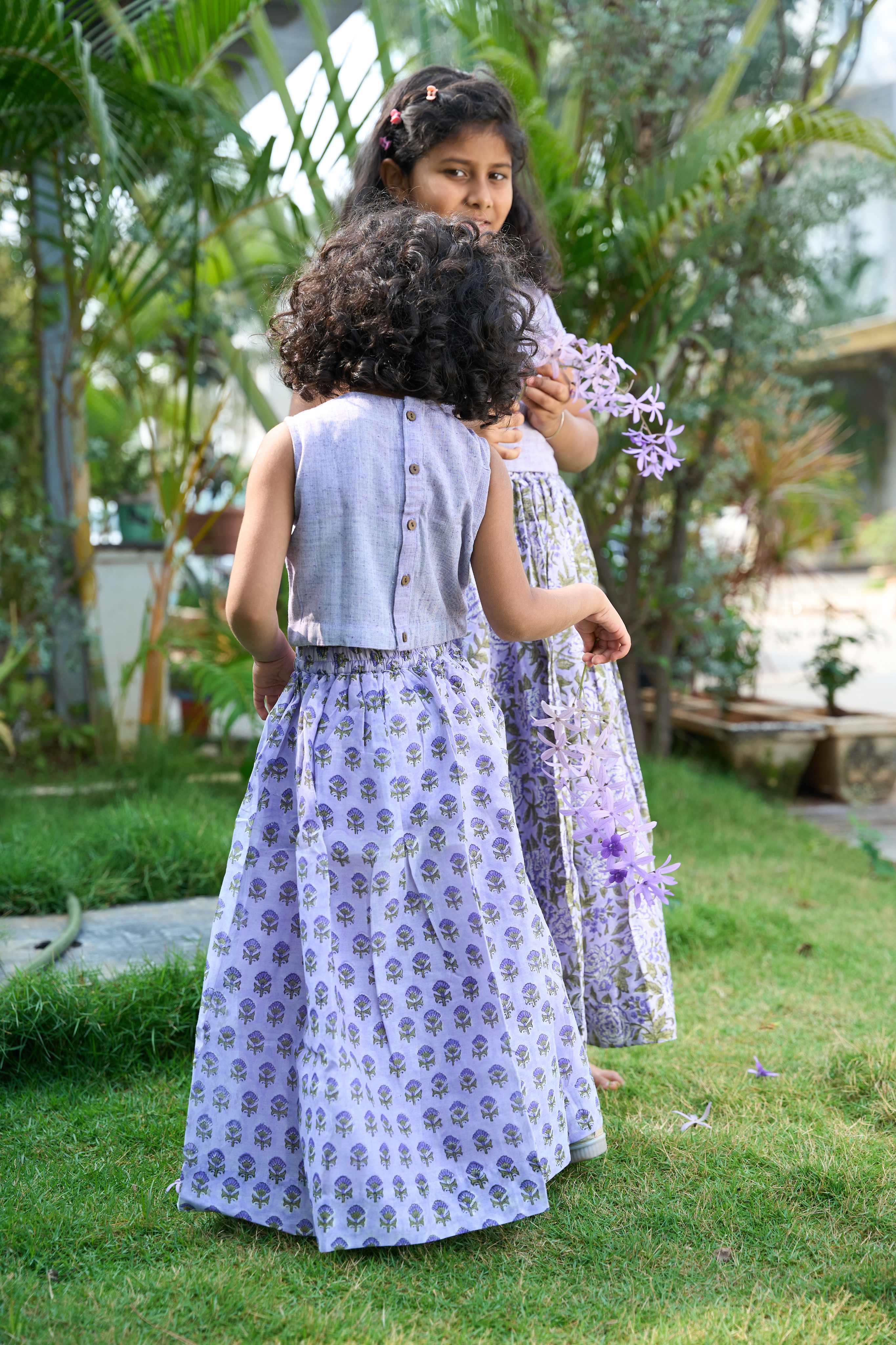 Little Lavender Lehenga set