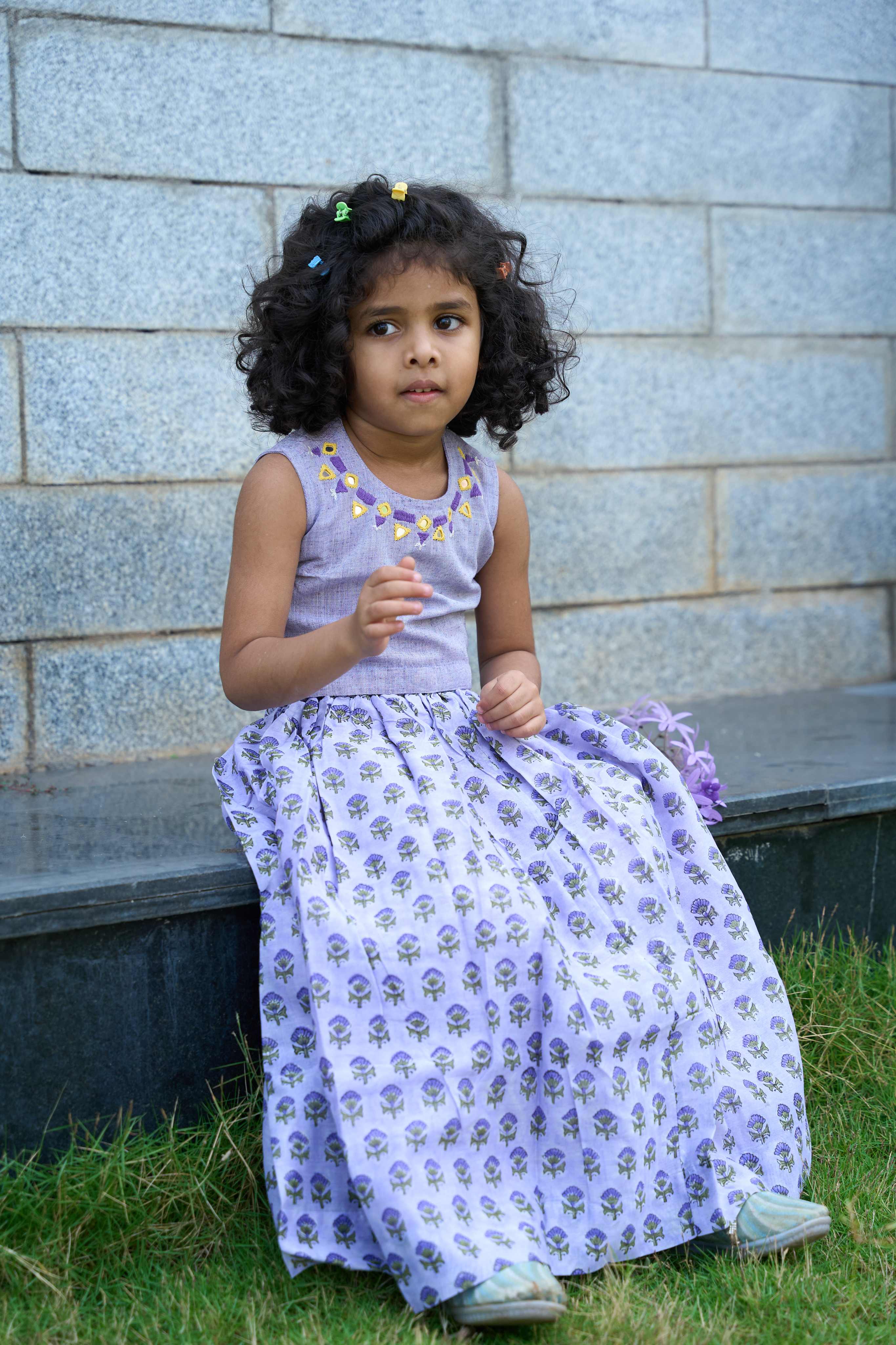 Little Lavender Lehenga set