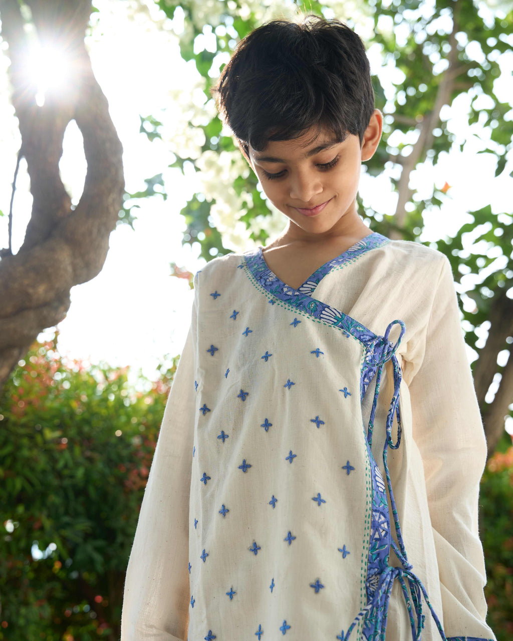 Indigo Tie Angrakha