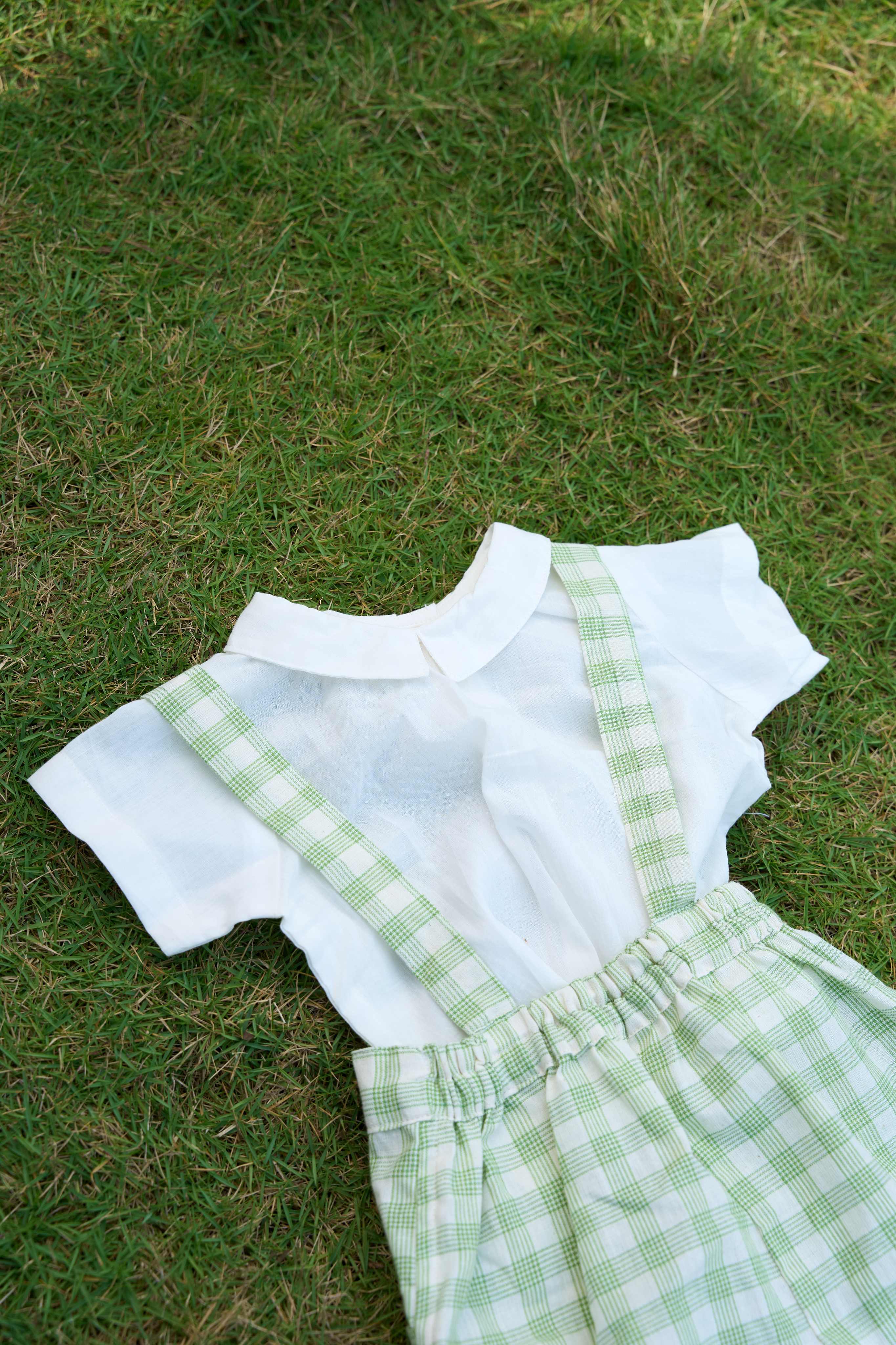 Green Check Co-ord Set