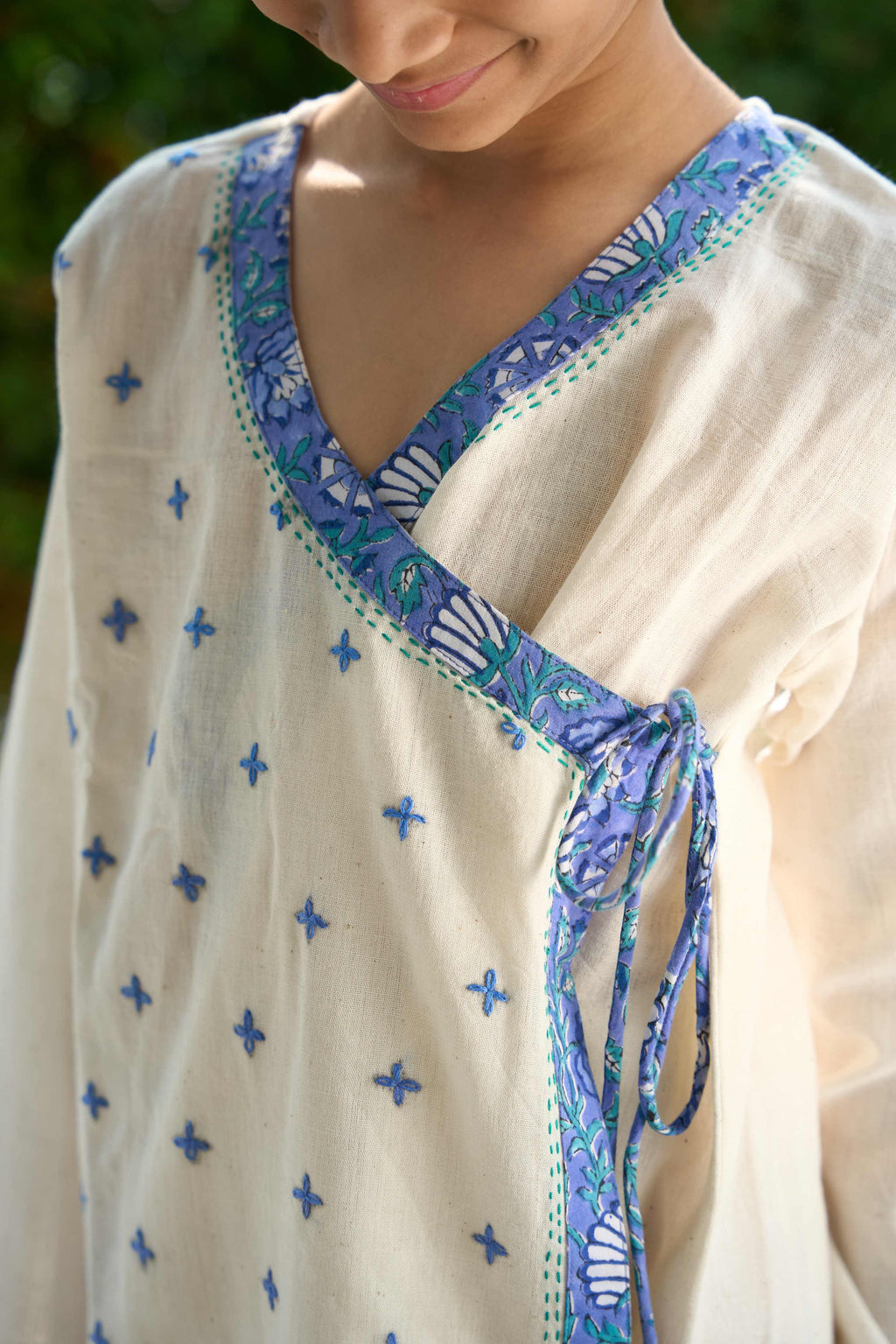 Indigo Tie Angrakha
