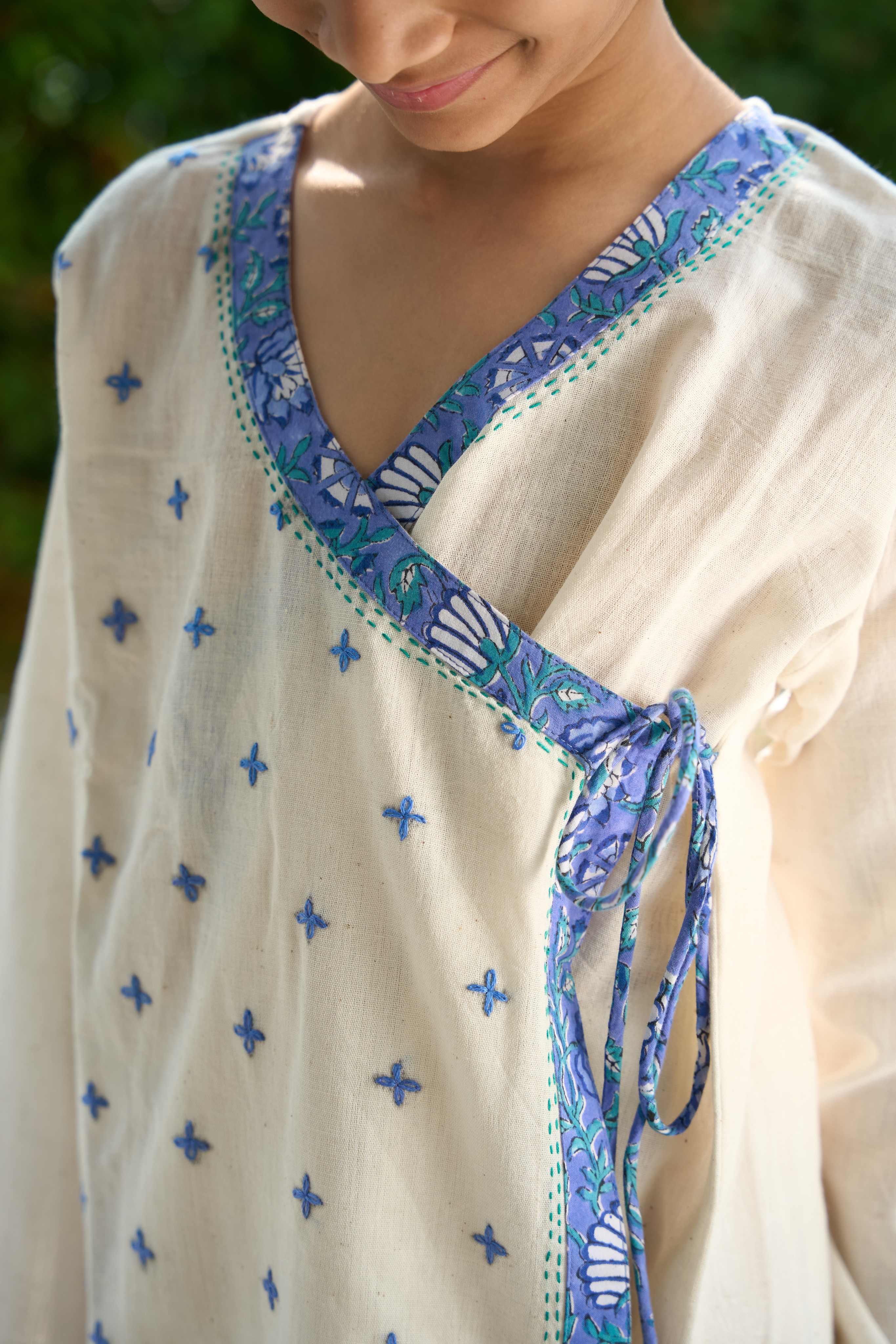 Indigo Tie Angrakha