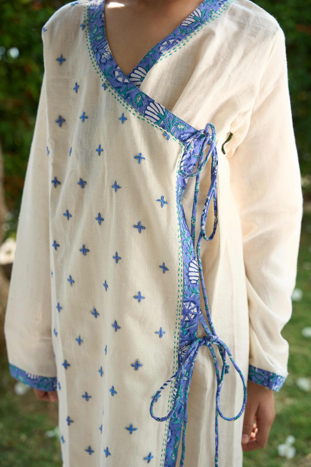 Indigo Tie Angrakha