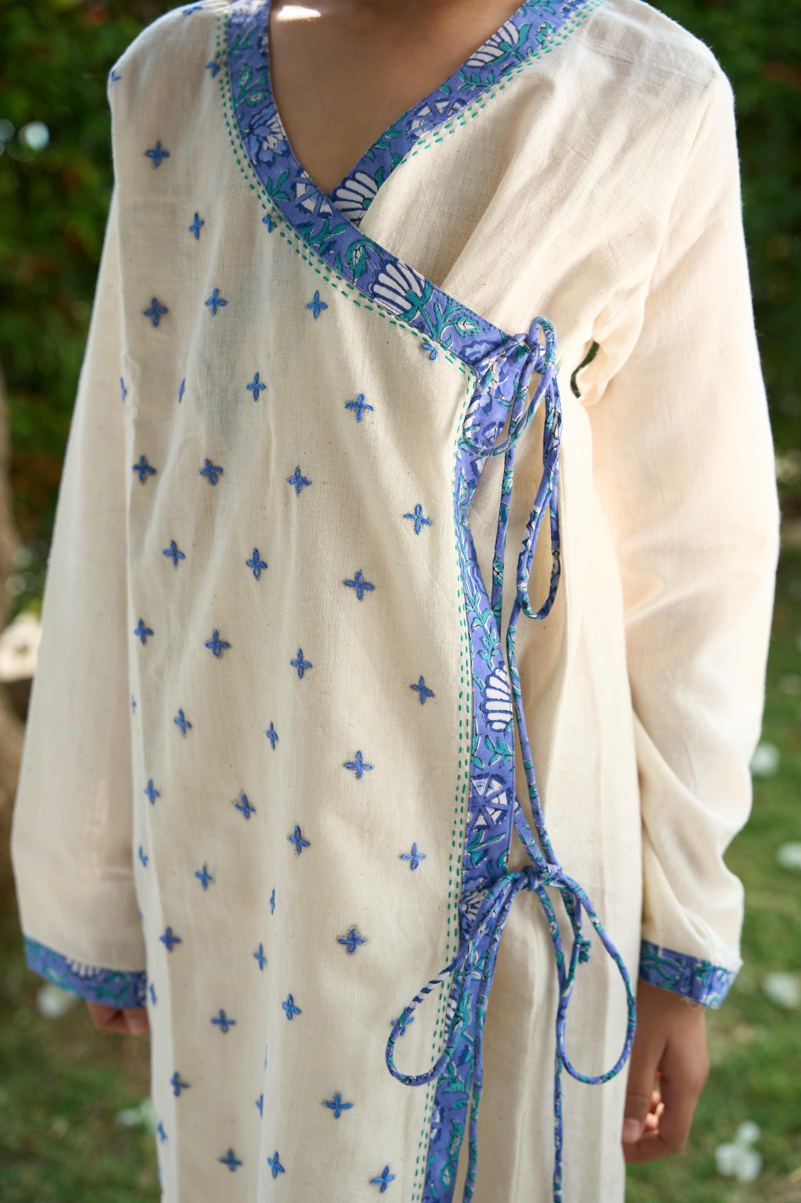 Indigo Tie Angrakha