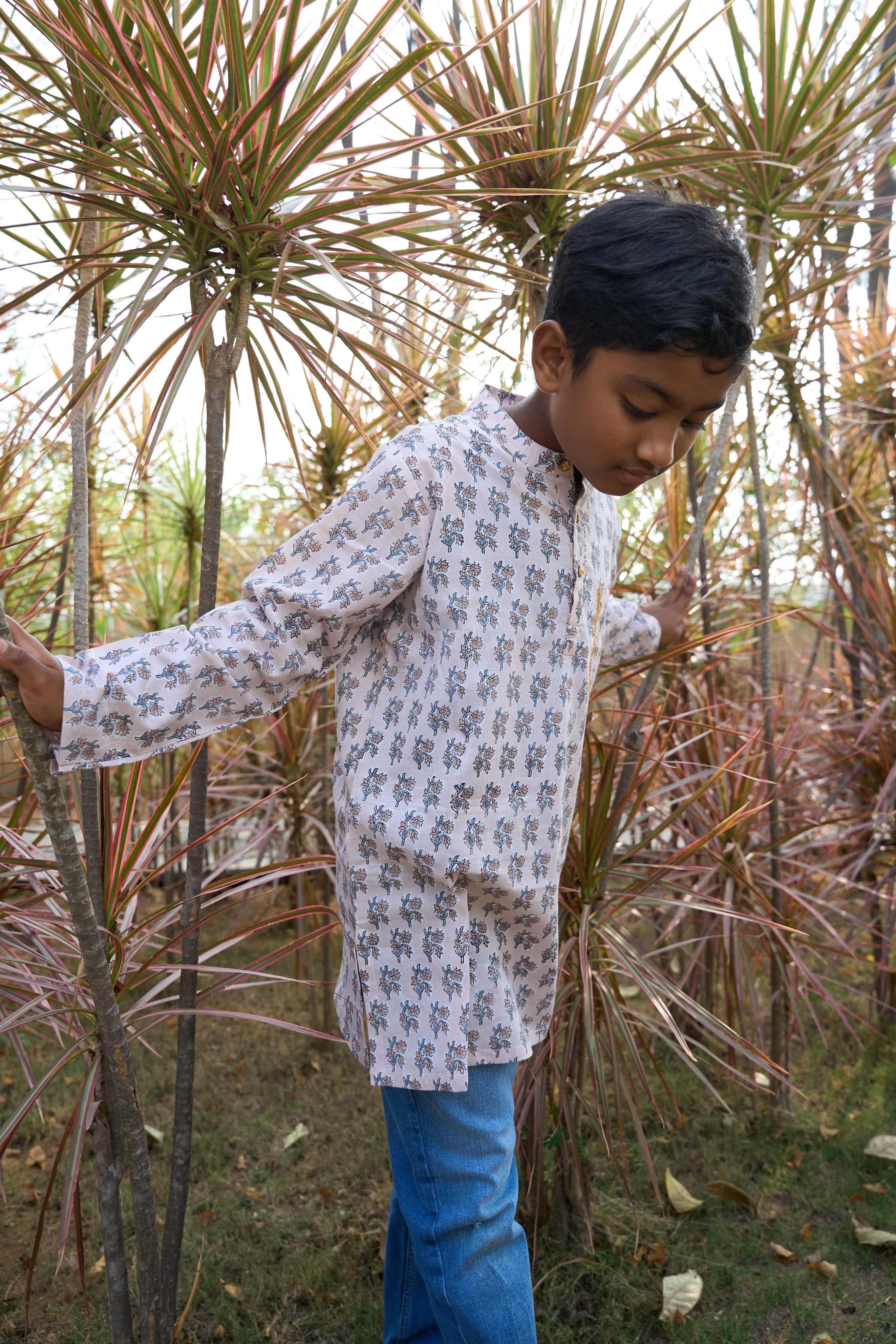 Peach Blossom Everyday Kurta